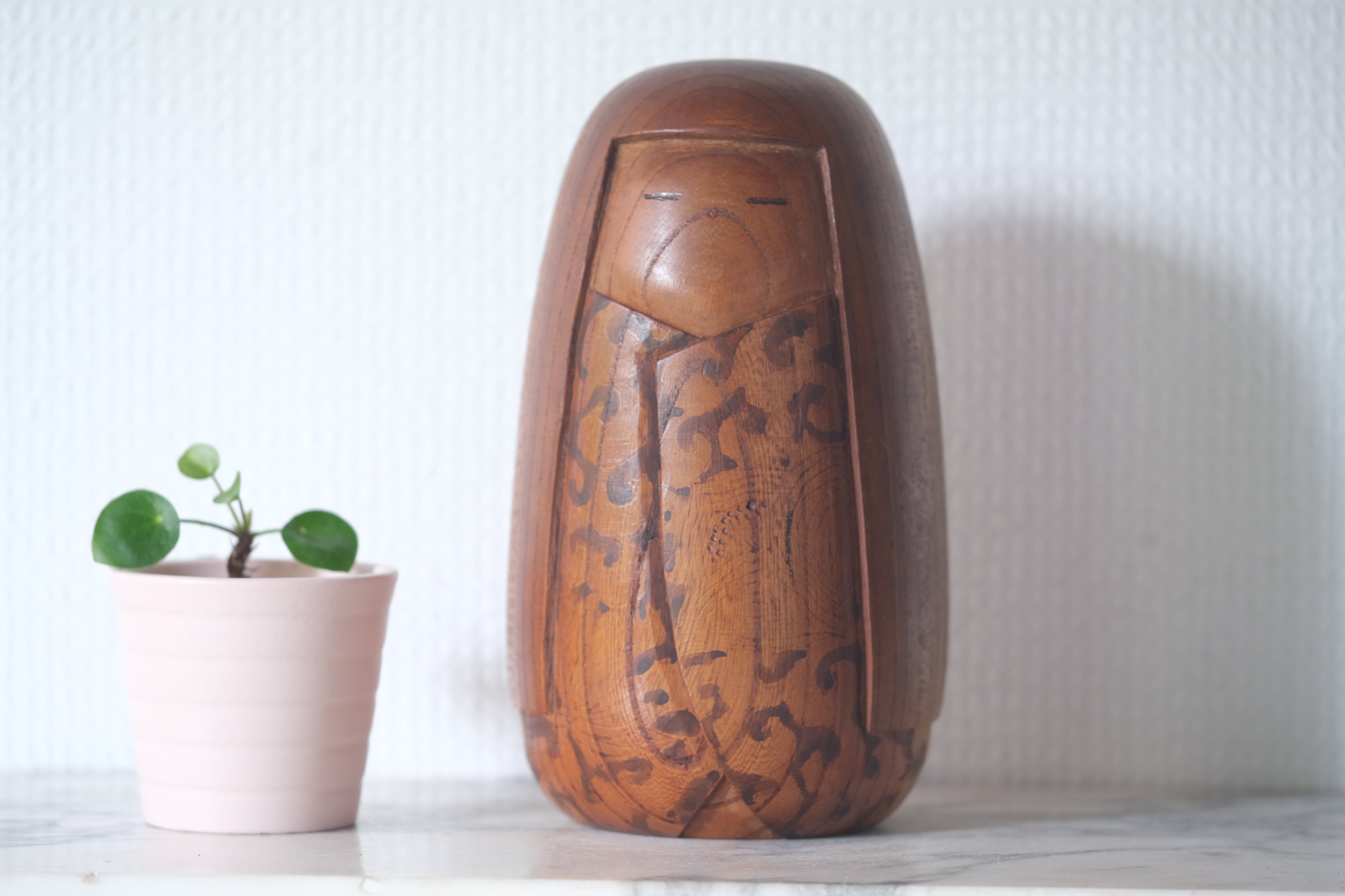 Exclusive Vintage Creative Kokeshi By Issetsu Kuribayashi 栗林 一雪 (1924-2011) | 17,5 cm