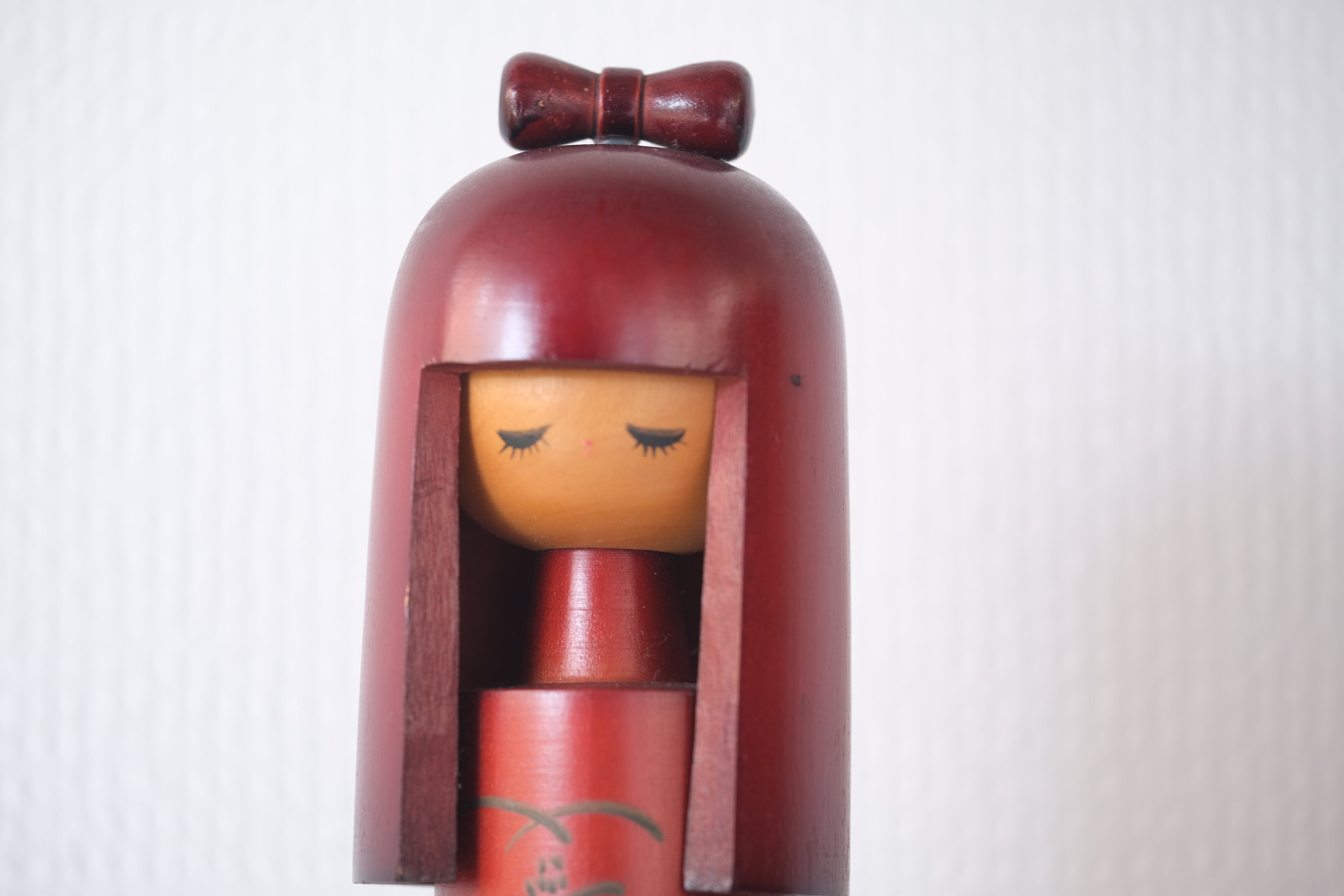 Elegant Vintage Gumma Kokeshi by Miyashita Hajime 宮下 はじめ (1940-Retired) | 24,5 cm