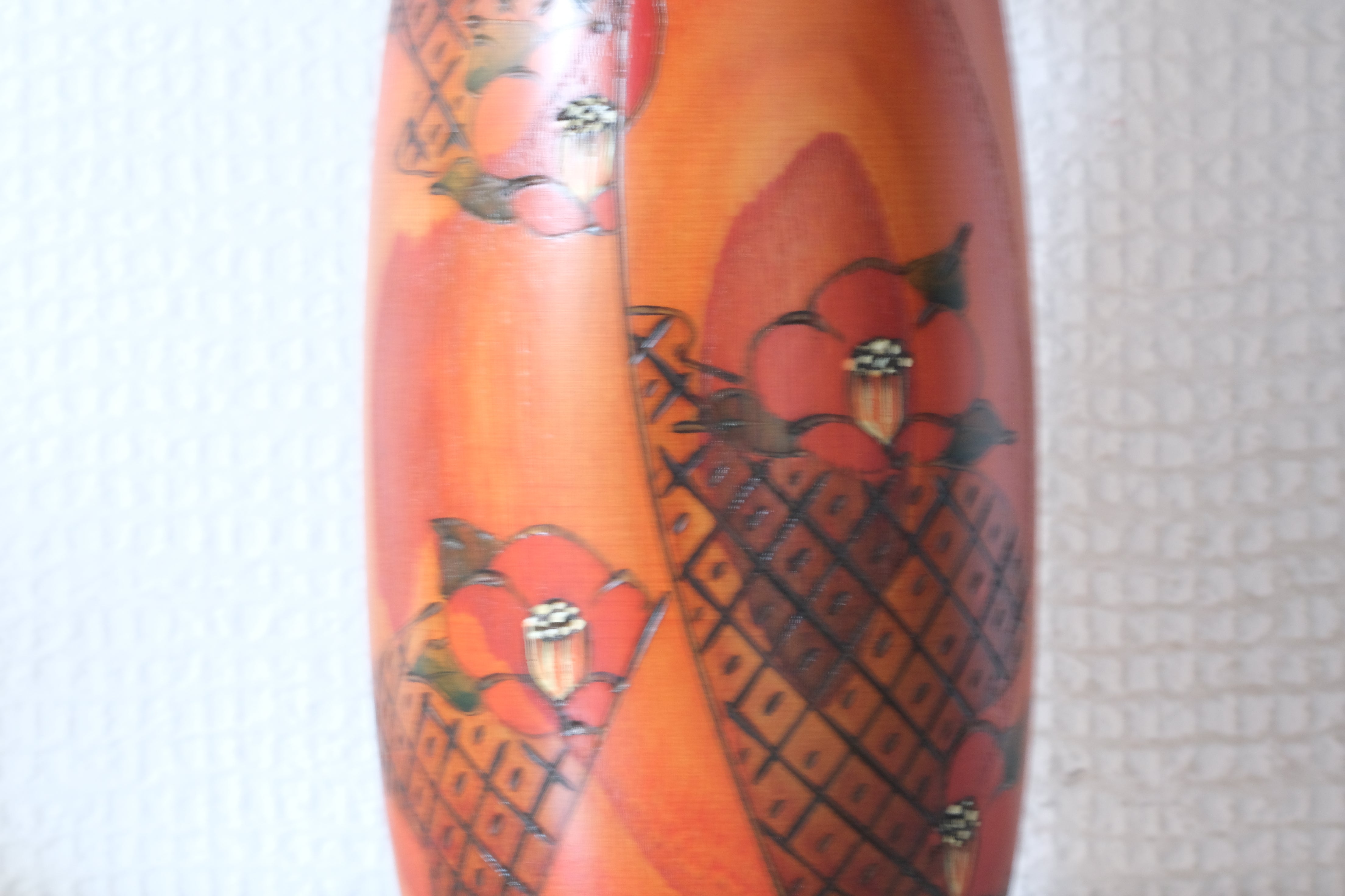 Gumma Kokeshi by Usaburo | Titled: 早春 - Sōshun - Early Spring | With Original Box | 25,5 cm