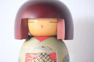 Rare Vintage Gumma Kokeshi by Masae Fujikawa 藤川正衛 (1942-2015) | 20 cm