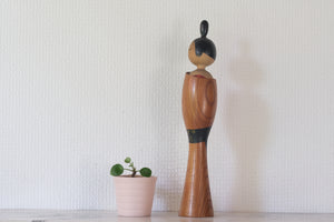 Exclusive Vintage Creative Kokeshi By Issetsu Kuribayashi (1924-2011) | 30 cm