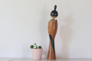 Exclusive Vintage Creative Kokeshi By Issetsu Kuribayashi (1924-2011) | 30 cm