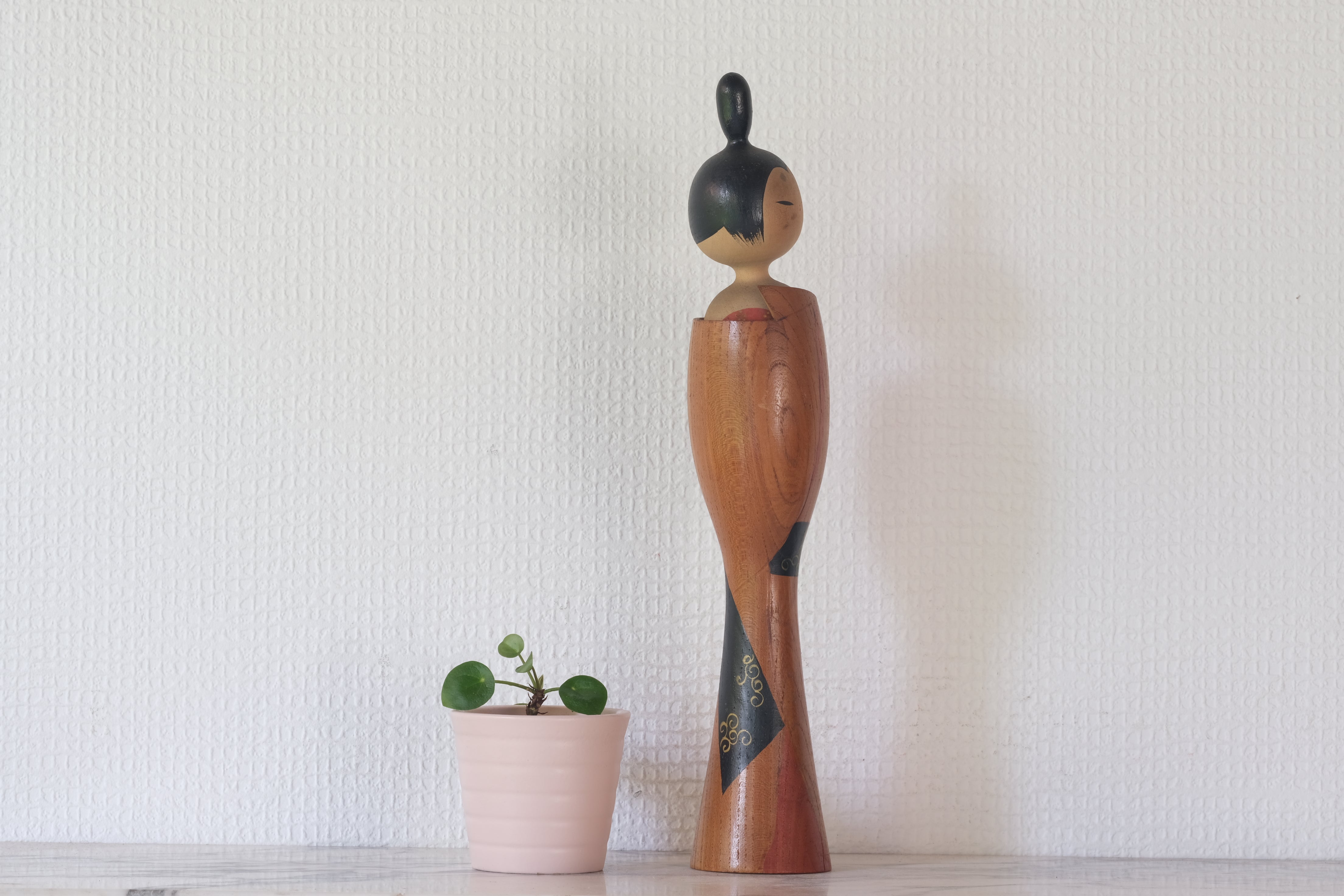 Exclusive Vintage Creative Kokeshi By Issetsu Kuribayashi (1924-2011) | 30 cm