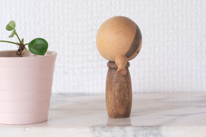Rare Vintage Kokeshi by Hideo Ishihara (1925-1999) | 9 cm