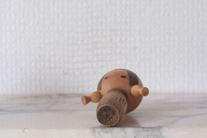 Rare Vintage Kokeshi by Hideo Ishihara (1925-1999) | 9 cm