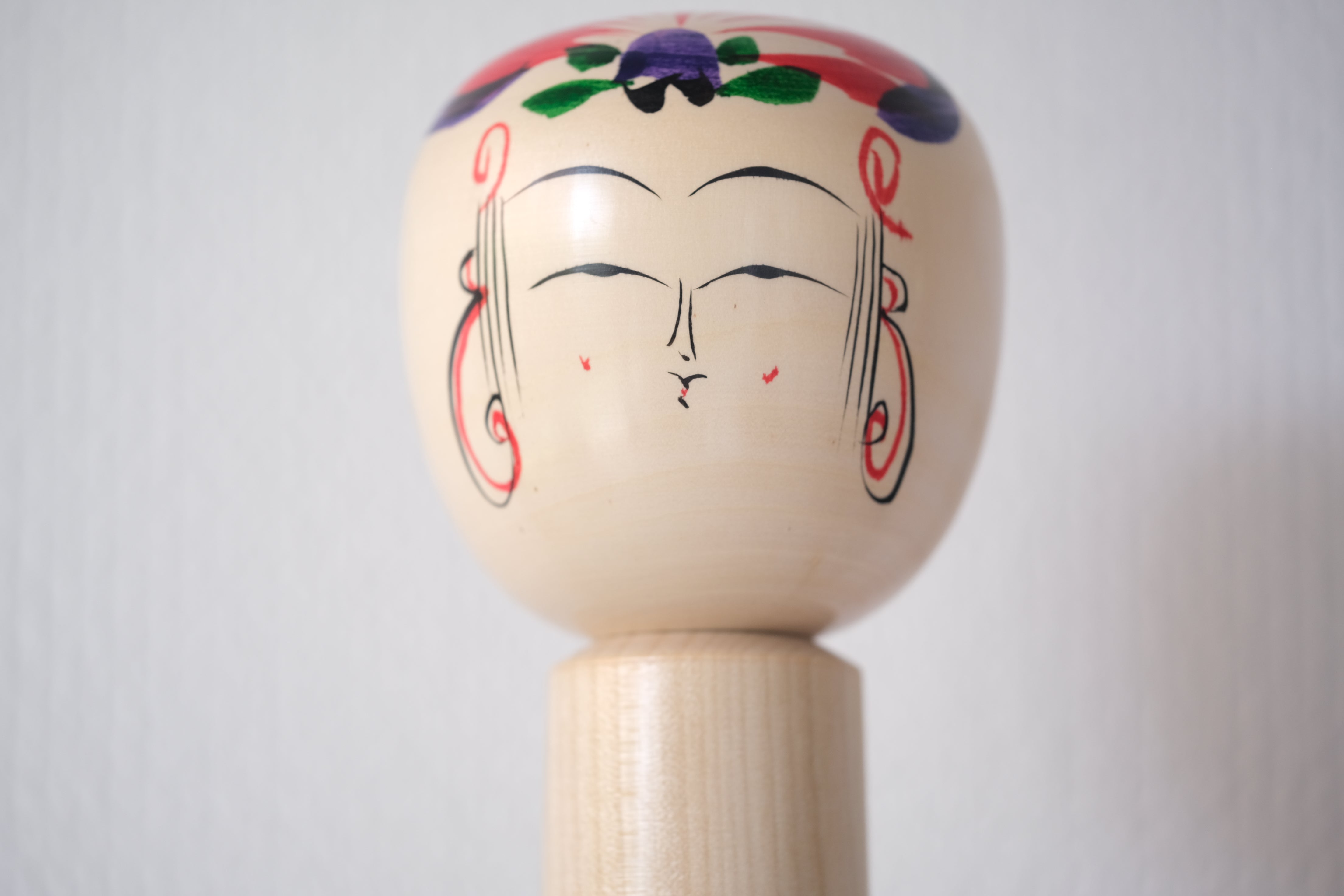 Traditional Yajirou Buddhist Kokeshi by Sato Yoshiaki 佐藤慶明 (1936-) | With Original Box | 29,5 cm