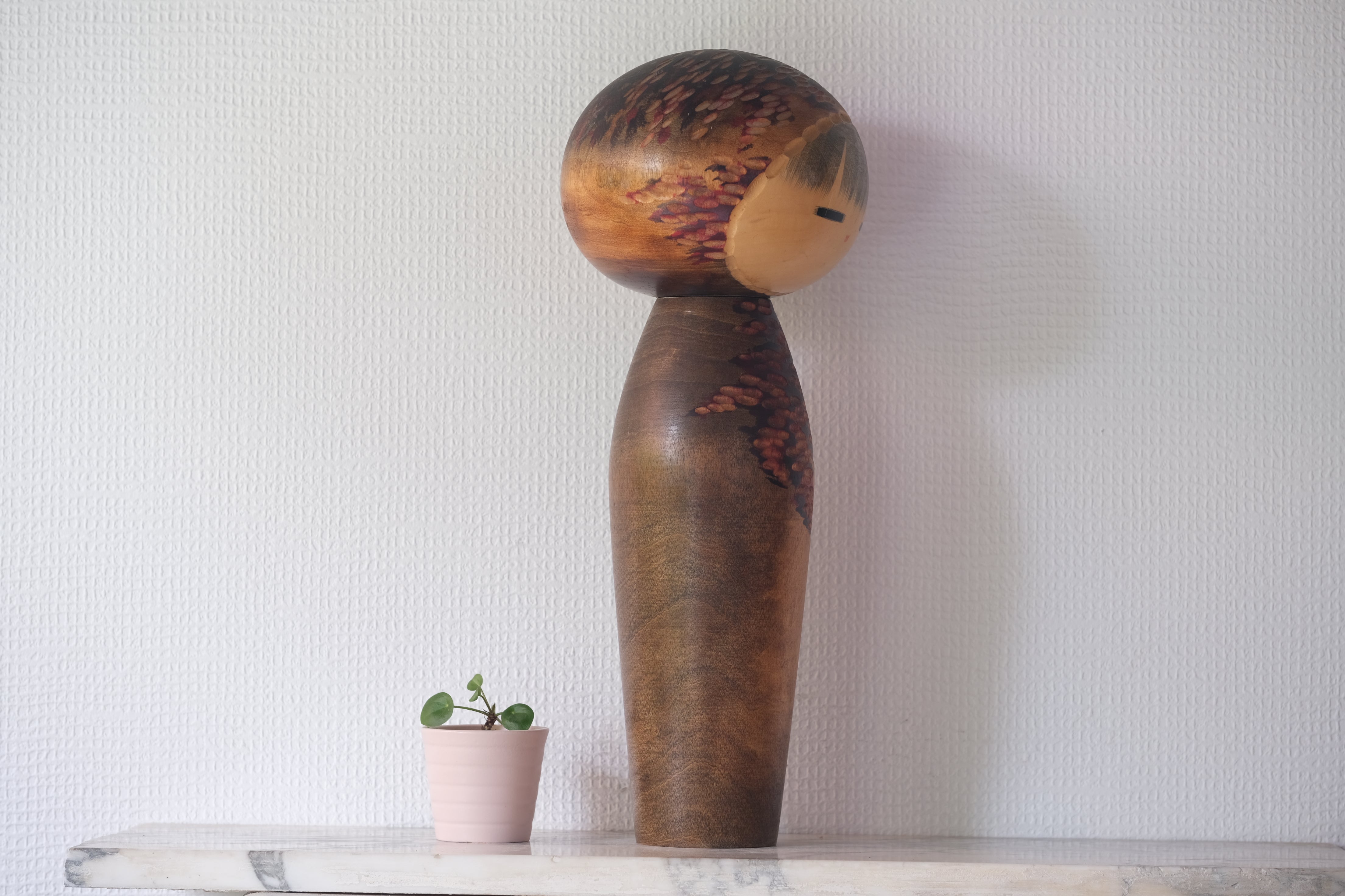 Exclusive Large Vintage Creative Kokeshi  By Watanabe Masao (1917-2007) | 40 cm