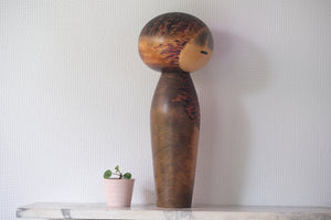 Exclusive Large Vintage Creative Kokeshi  By Watanabe Masao (1917-2007) | 40 cm