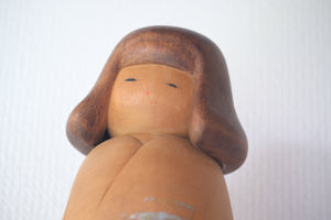 Exclusive Vintage Creative Kokeshi By Watanabe Masao 渡辺正雄 (1917-2007) | 49 cm