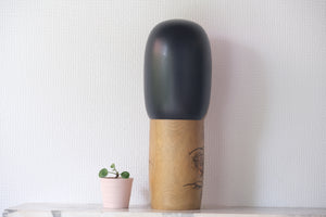 Exclusive Vintage Sosaku Kokeshi by Yoshida Takashi (1948 - ) | 36,5 cm