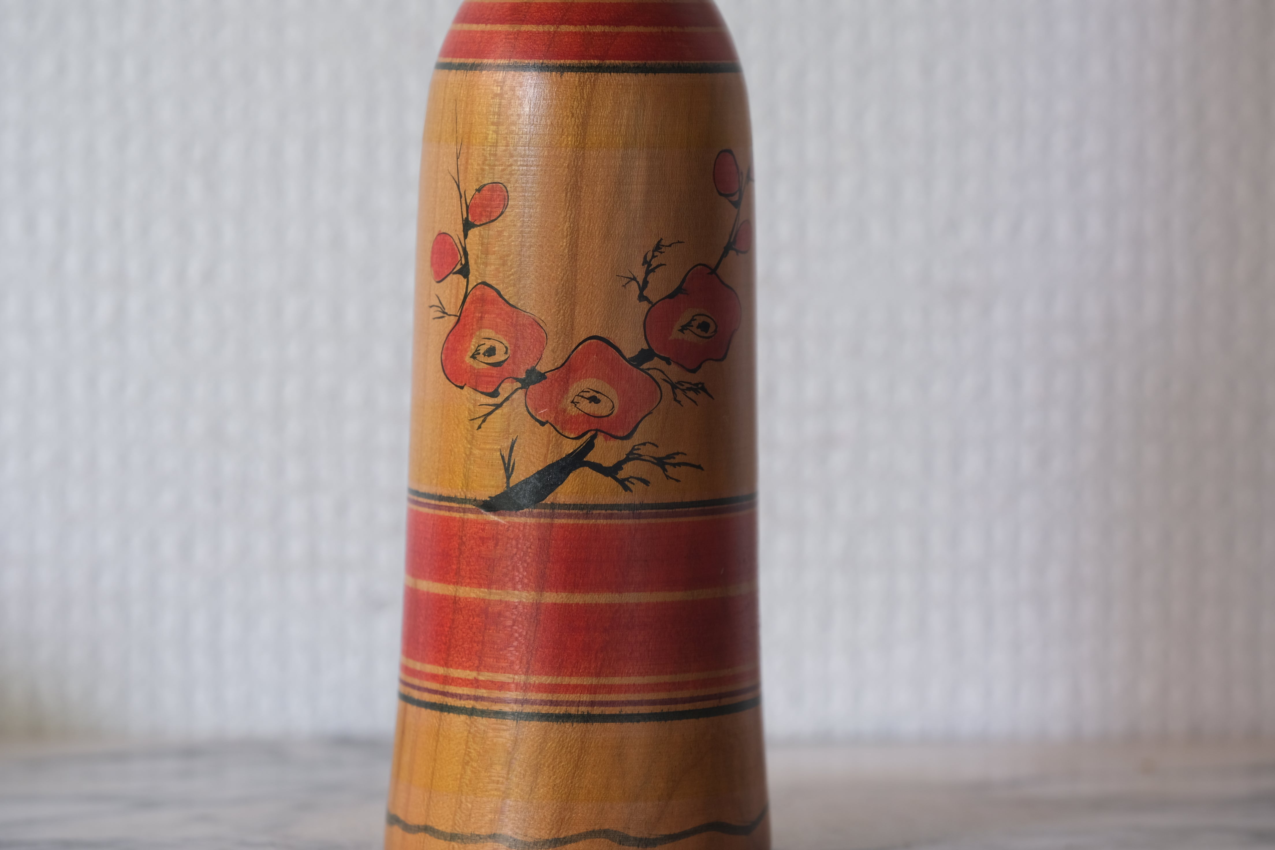 Traditional Yajirou Kokeshi by Ogura Katsushi 小倉勝志 (1947 -) | 30 cm