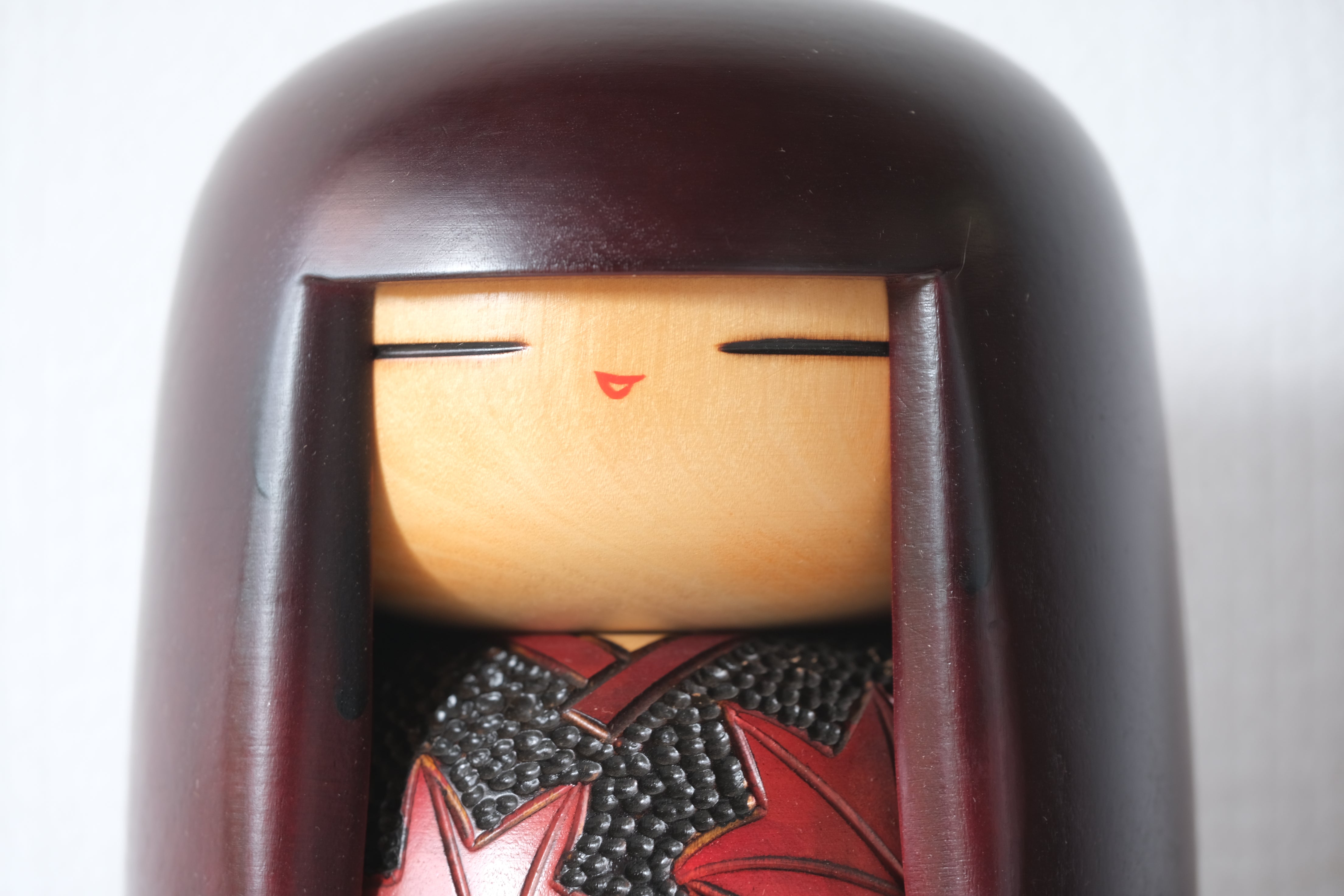 Vintage Gumma Kokeshi by Sumitani Kohji 住谷 孝次 | With Original Box | 17,5 cm