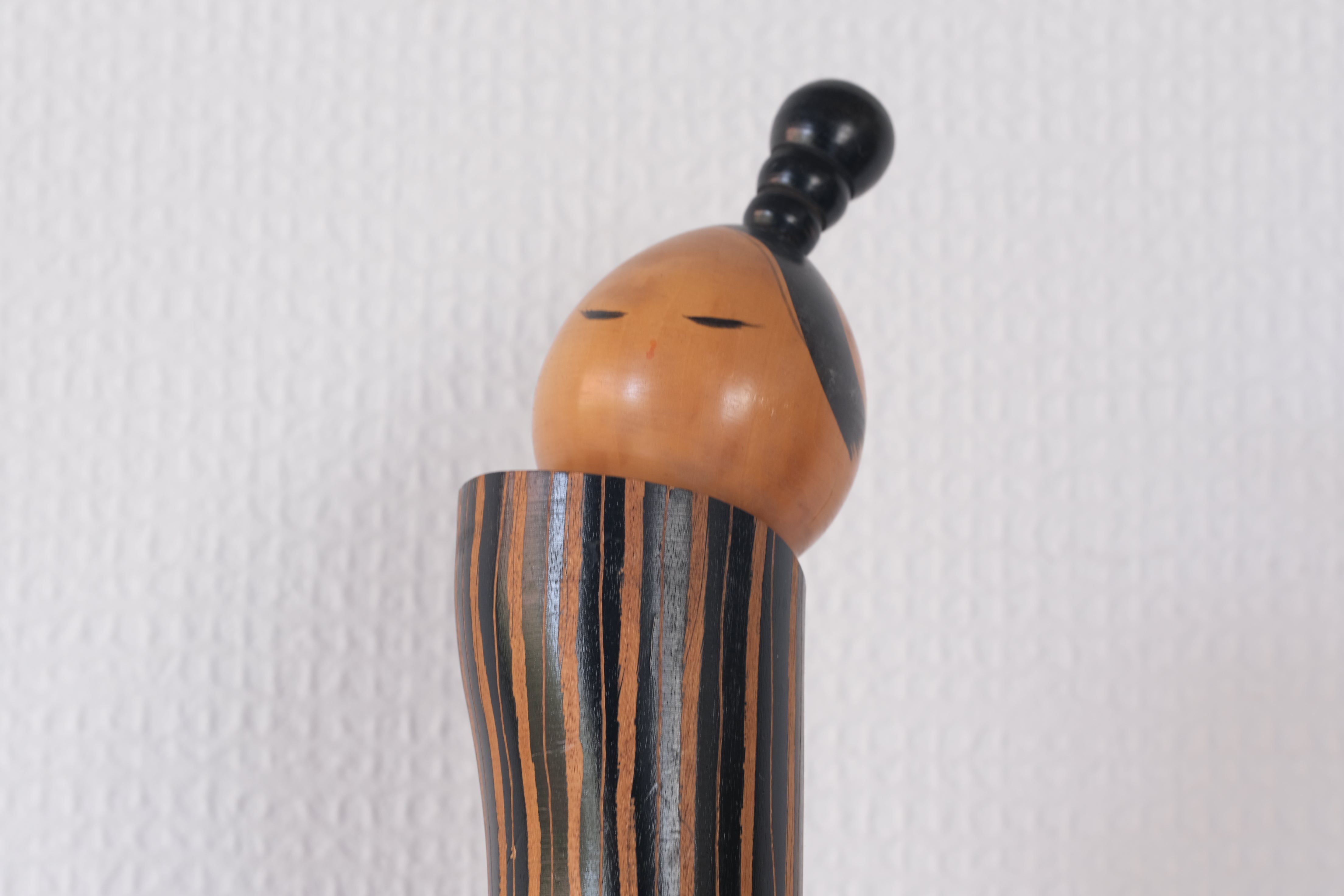 Rare Vintage Creative Kokeshi by Katase Kahei 片瀬快平 (1922-2015) | 35,5 cm