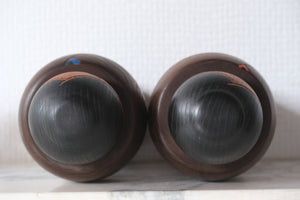 Rare Pair of Vintage Creative Kokeshi by Sanpei Yamanaka (1926-2012) | 22,5 cm and 23 cm