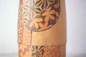 Exclusive Vintage Creative Kokeshi By Yoshio Ohtani 大谷良夫 (1936-) | Titled: 'Satomusume' | 25,5 cm