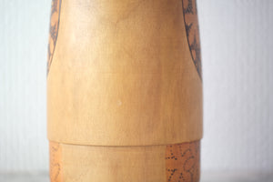 Exclusive Vintage Creative Kokeshi By Yoshio Ohtani 大谷良夫 (1936-) | Titled: 'Satomusume' | 25,5 cm