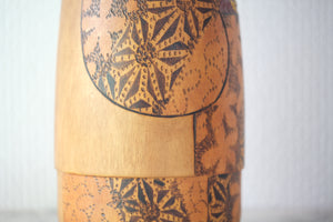 Exclusive Vintage Creative Kokeshi By Yoshio Ohtani 大谷良夫 (1936-) | Titled: 'Satomusume' | 25,5 cm