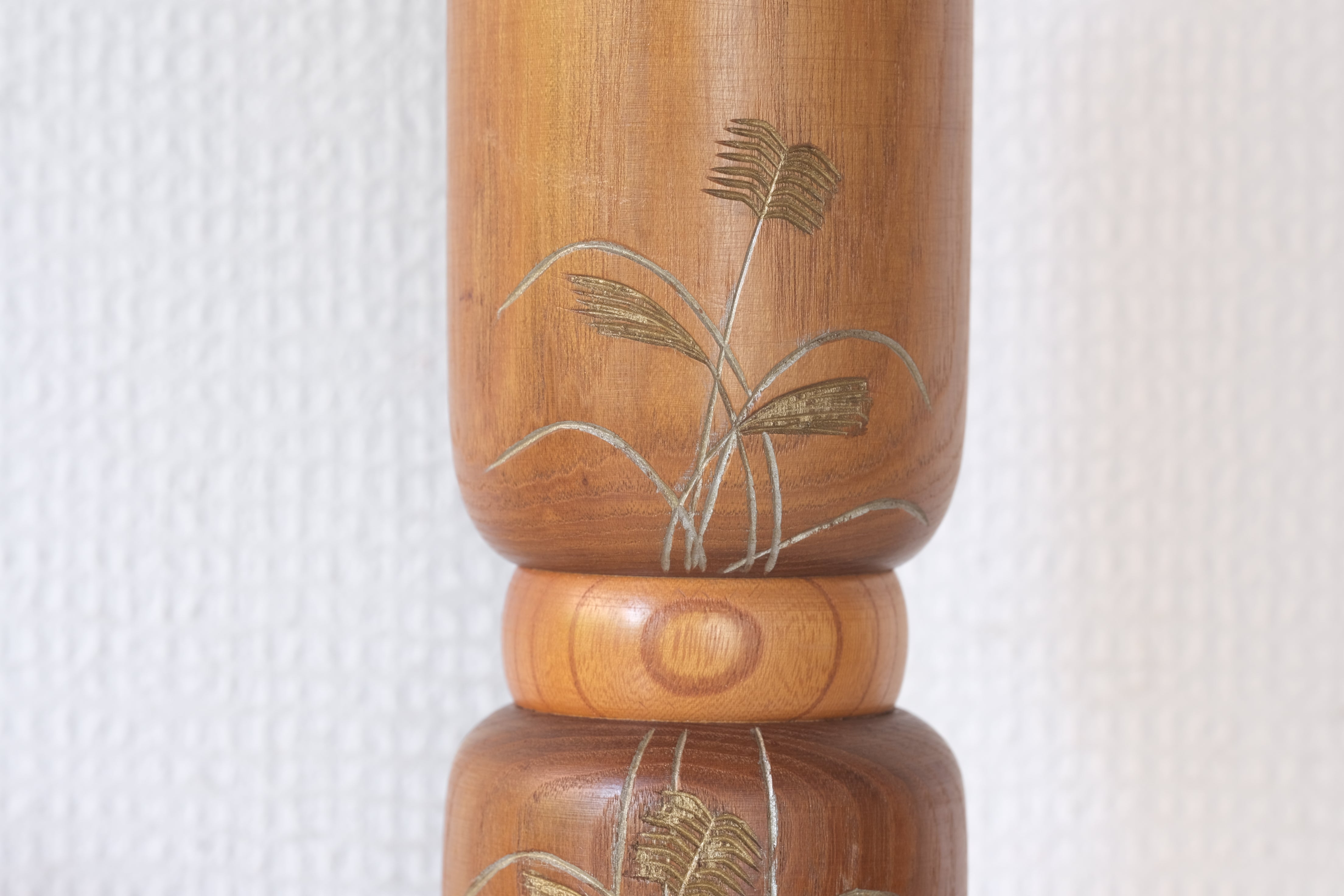 Exclusive Vintage Creative Kokeshi By Aida Seiho (1926-1998) | Titled: 'Bunko - Elegance' | 29,5 cm