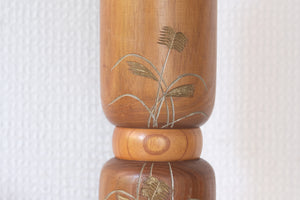 Exclusive Vintage Creative Kokeshi By Aida Seiho (1926-1998) | Titled: 'Bunko - Elegance' | 29,5 cm