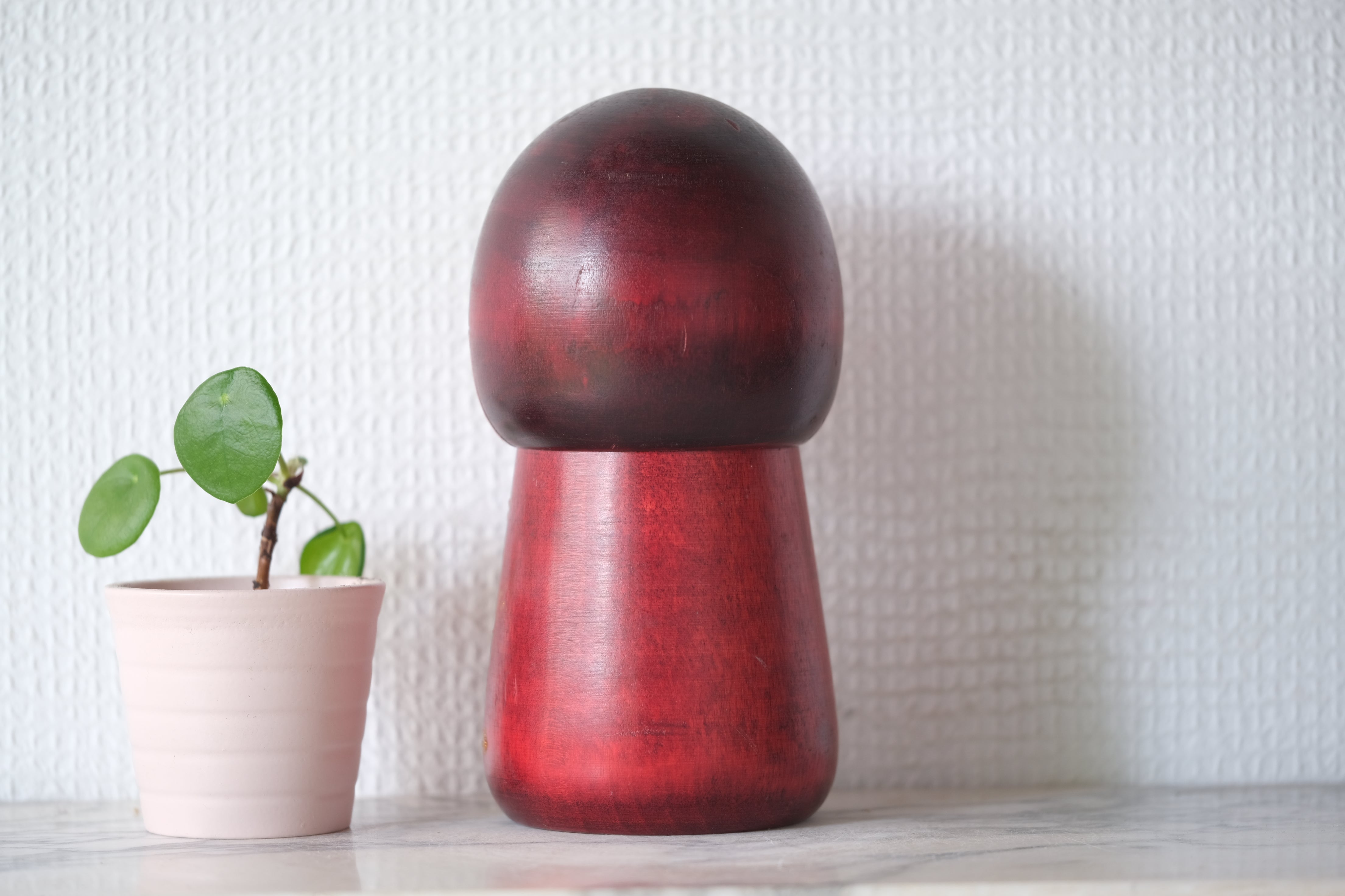 Rare Vintage Creative Kokeshi by Toshio Sekiguchi 関口俊夫 (1947-) | Secret Container | 17 cm
