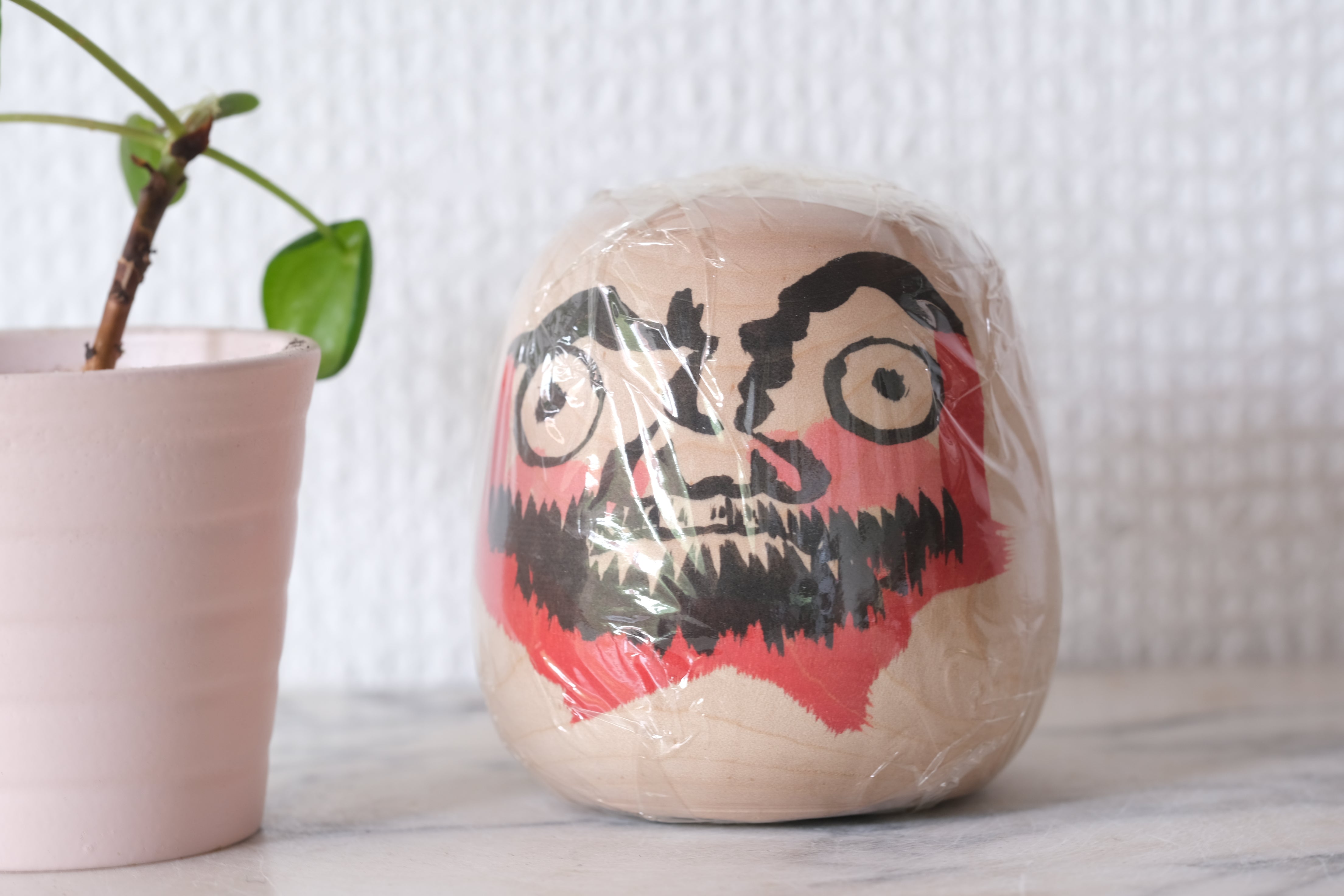 Rare Vintage Daruma | 7,5 cm