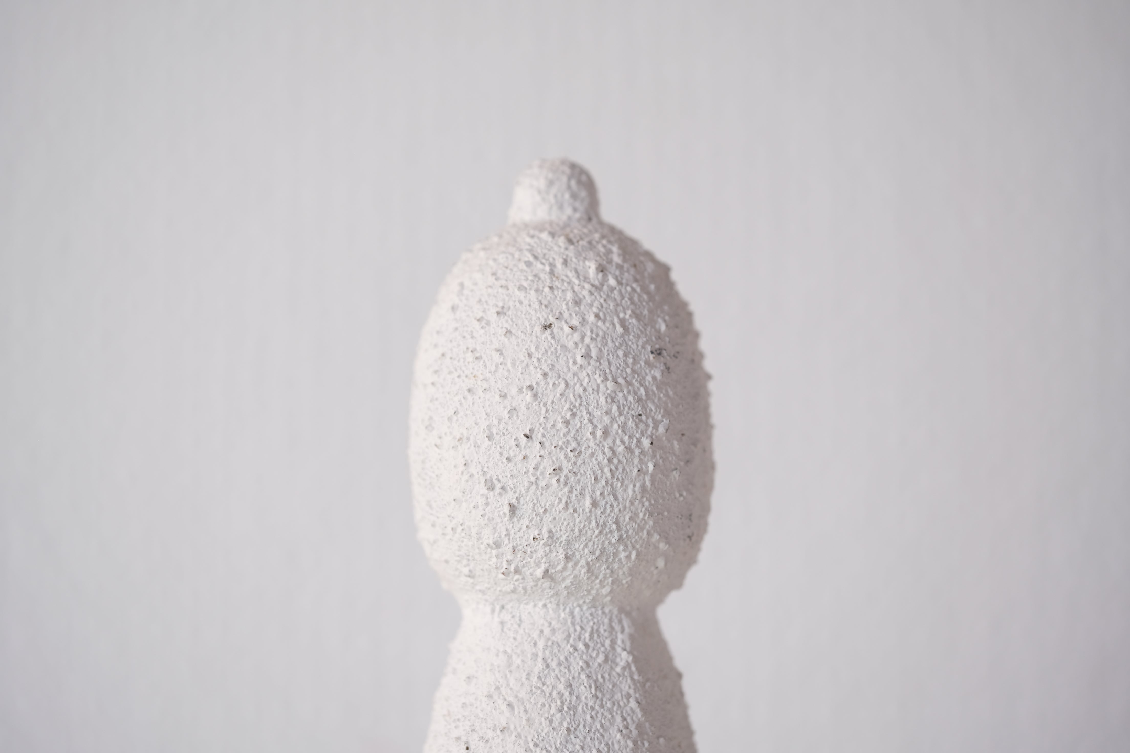 Vintage Creative Kokeshi by Issetsu Kuribayashi (1924 - 2011) | Titled: 'Sasame Yuki - Light Snowfall' | 20 cm