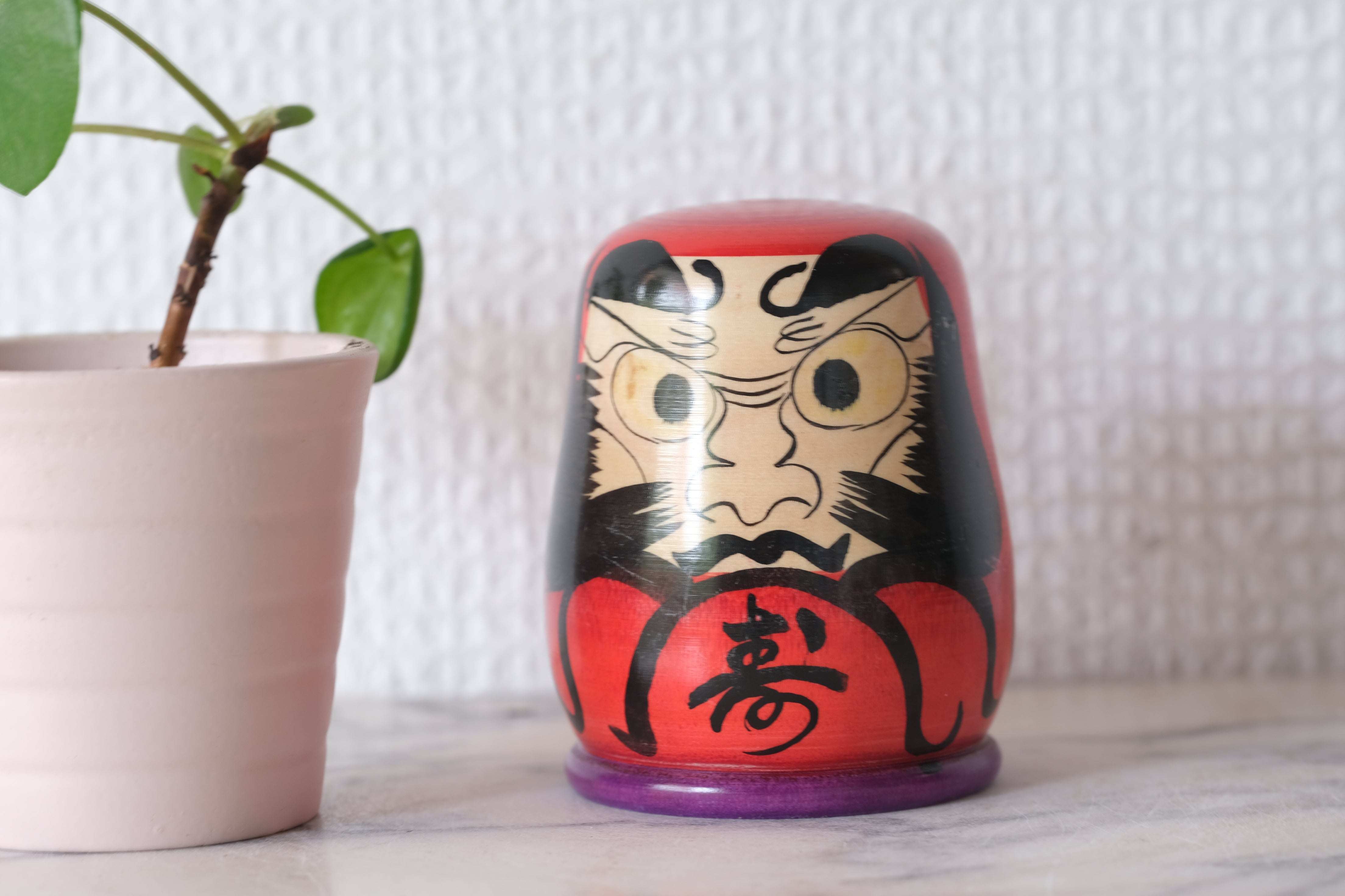 Vintage Daruma | Dated: 1994 | 7 cm
