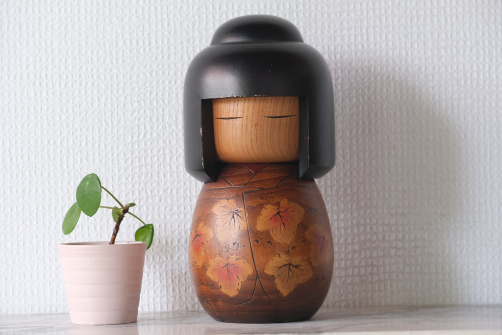 Vintage Gumma Kokeshi By Sato Suigai 佐藤翠崕 (1920 - ) | 22,5 cm