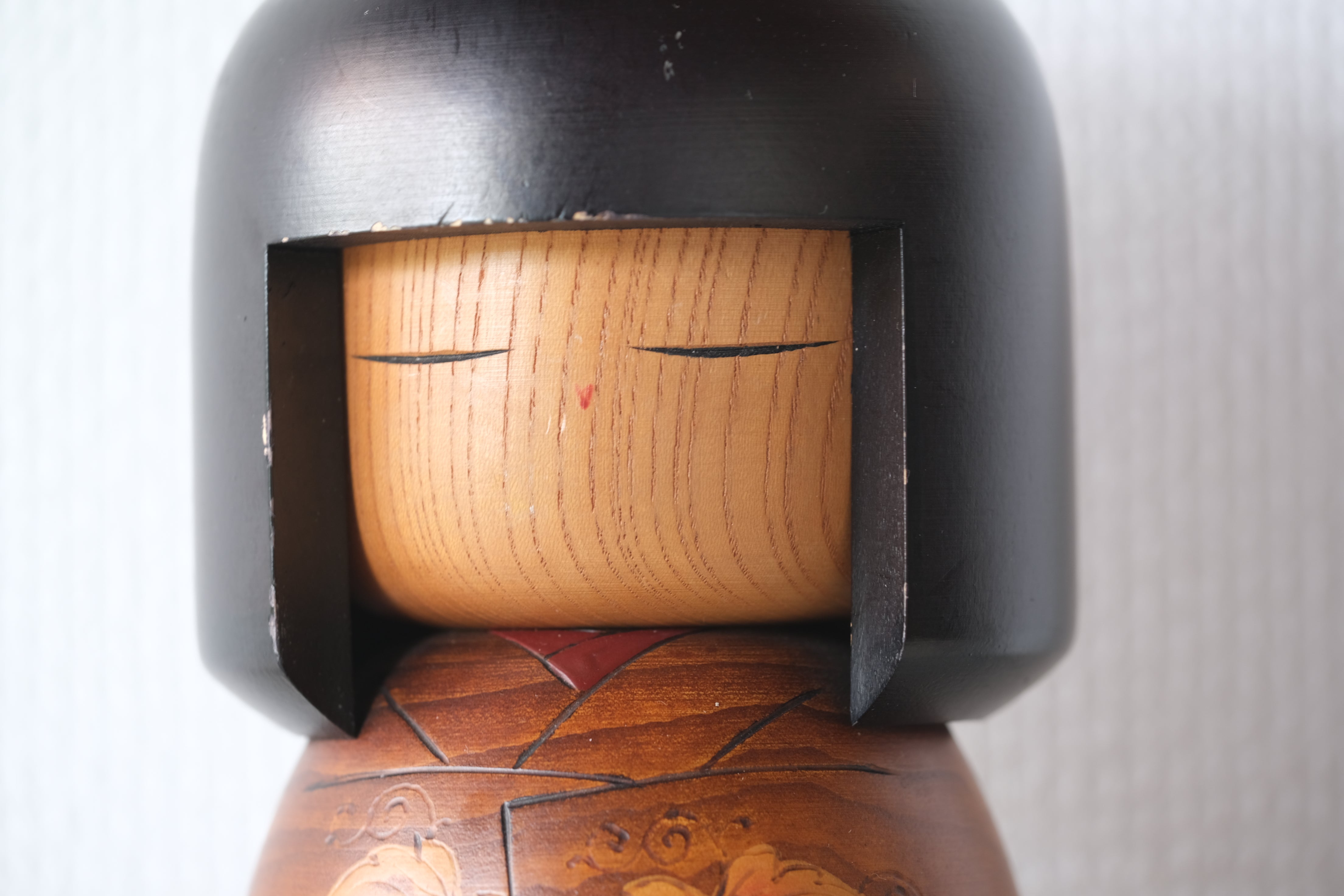 Vintage Gumma Kokeshi By Sato Suigai 佐藤翠崕 (1920 - ) | 22,5 cm