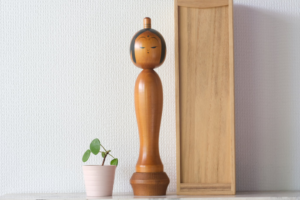 Vintage Creative Kokeshi | Kannon | With Box | 35 cm