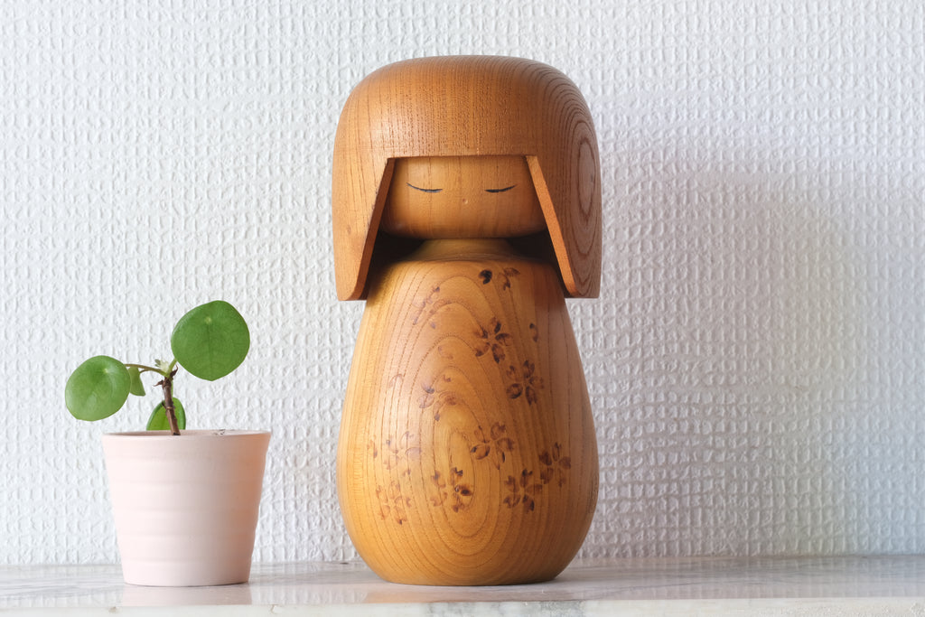 Vintage Creative Kokeshi By Takeda Masashi 武田 まさし (1930 - 2015) | 20,5 cm