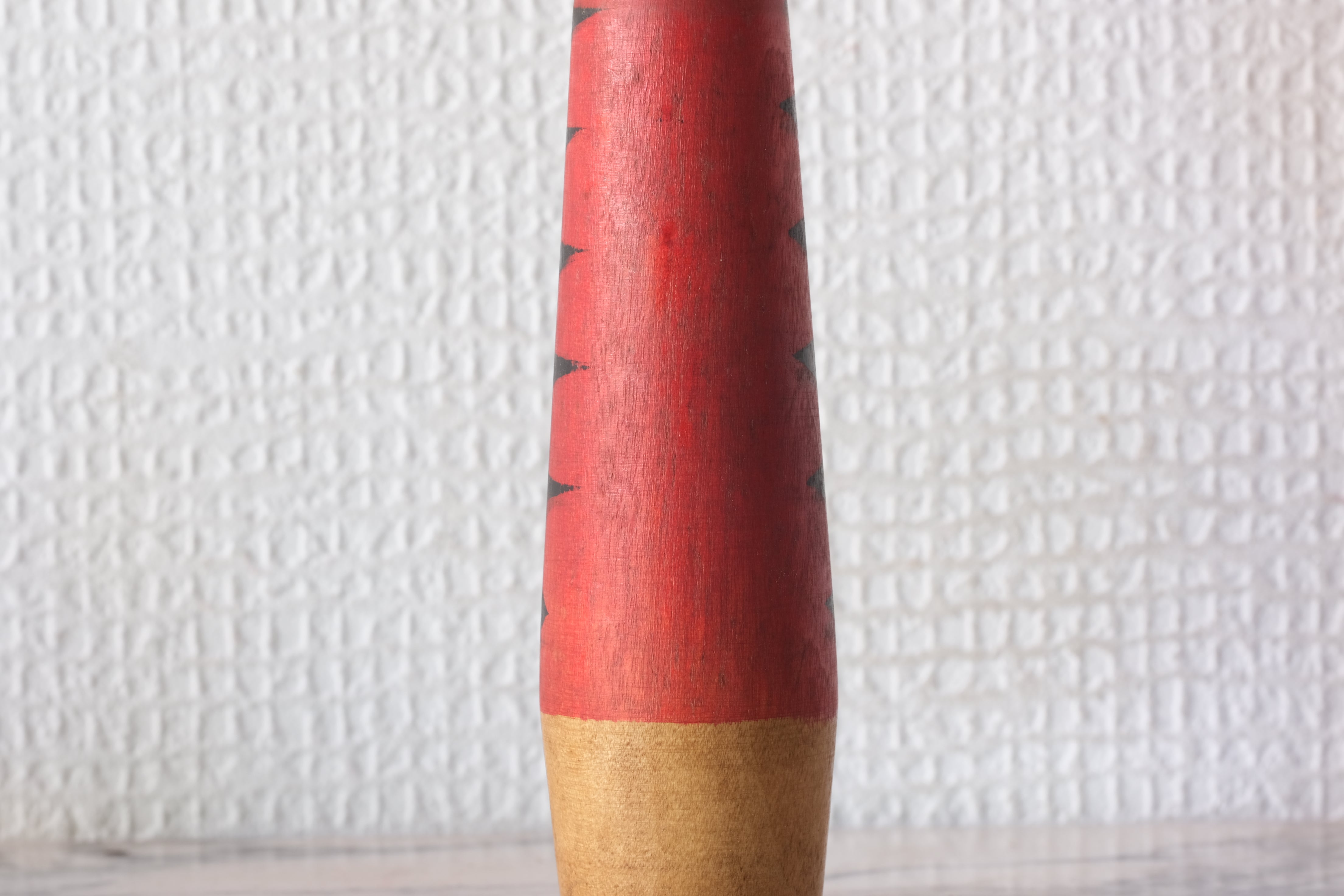 Vintage Sosaku Kokeshi by Hideo Ishihara (1925-1999) | 18 cm