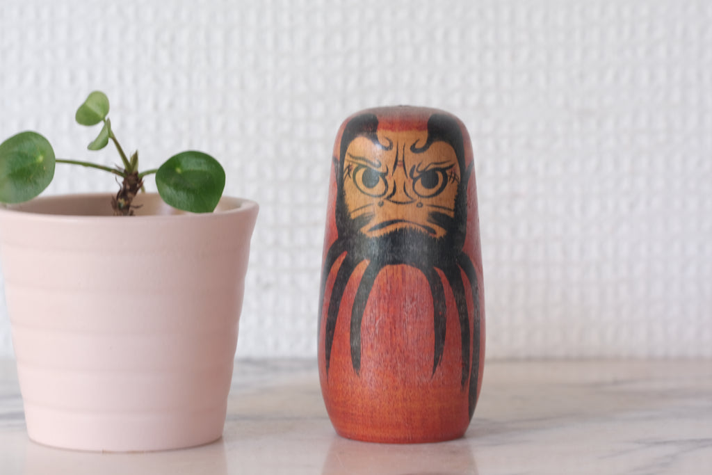 Rare Vintage Daruma | 8,5 cm