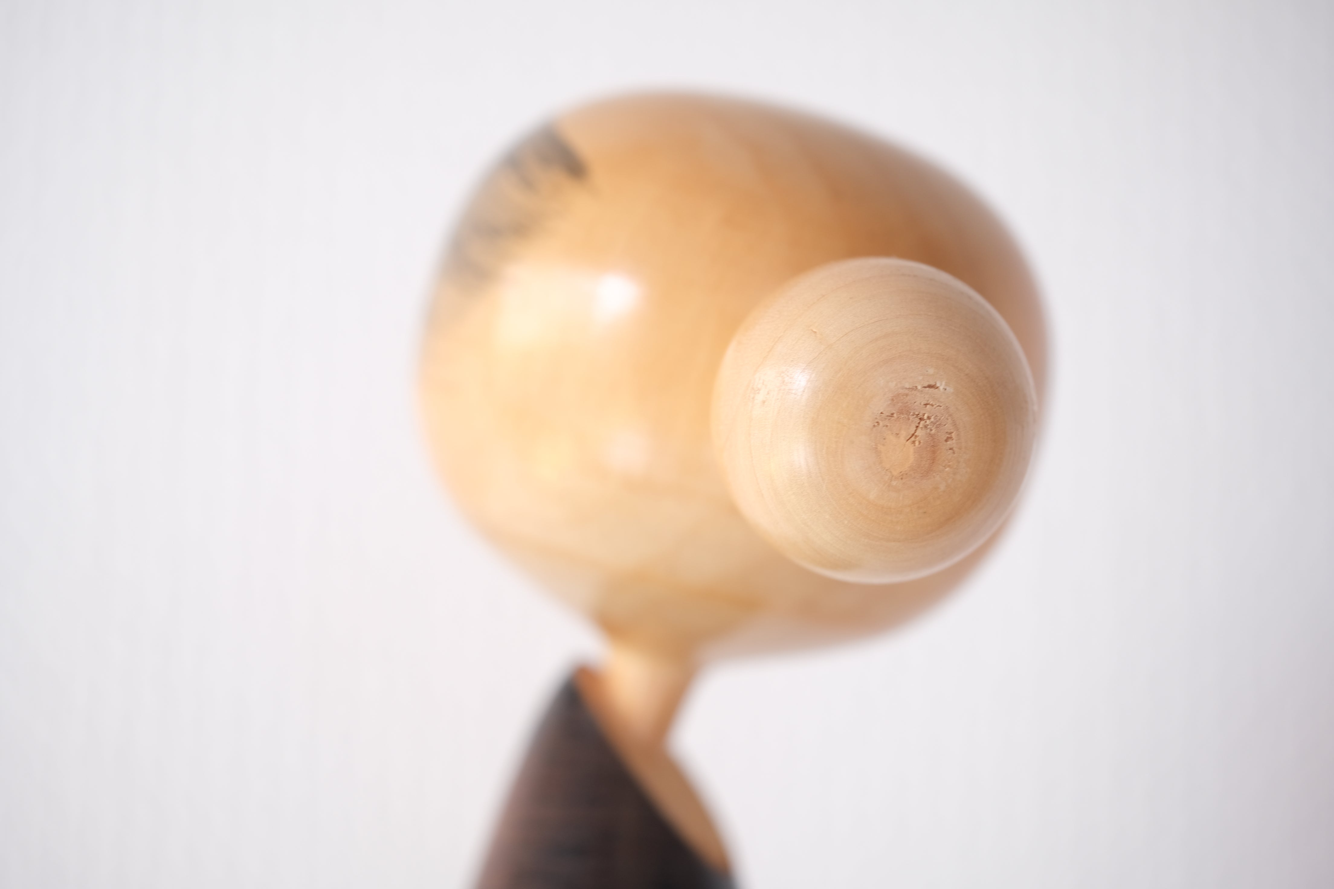 Large Vintage Sosaku Kokeshi By Sato Suigai (1920- ) | Titled: 'Semishigure - Chorus of the Cicadas' | 45 cm