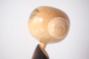 Large Vintage Sosaku Kokeshi By Sato Suigai (1920- ) | Titled: 'Semishigure - Chorus of the Cicadas' | 45 cm