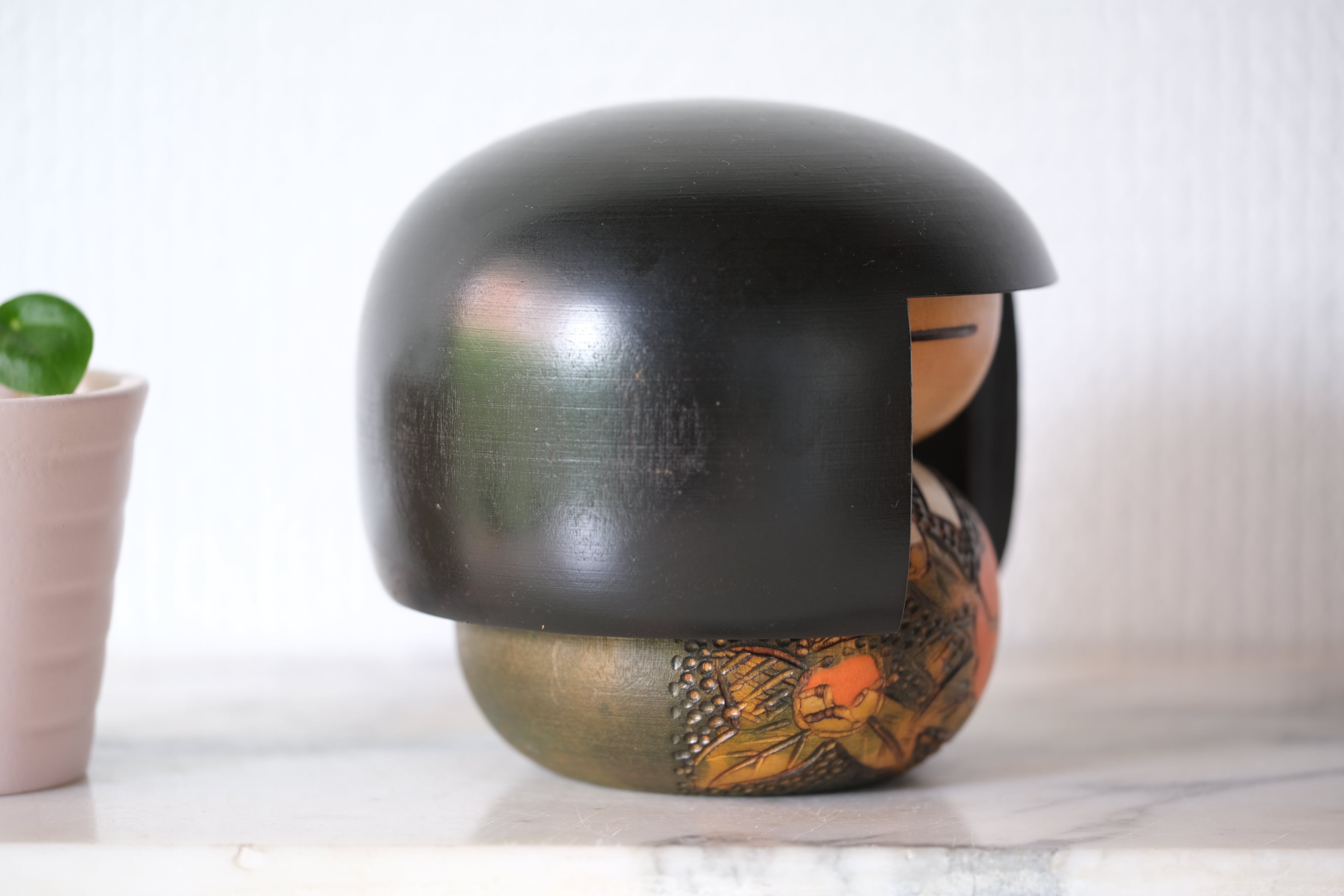Vintage Gumma Kokeshi by Kisaku | 10 cm