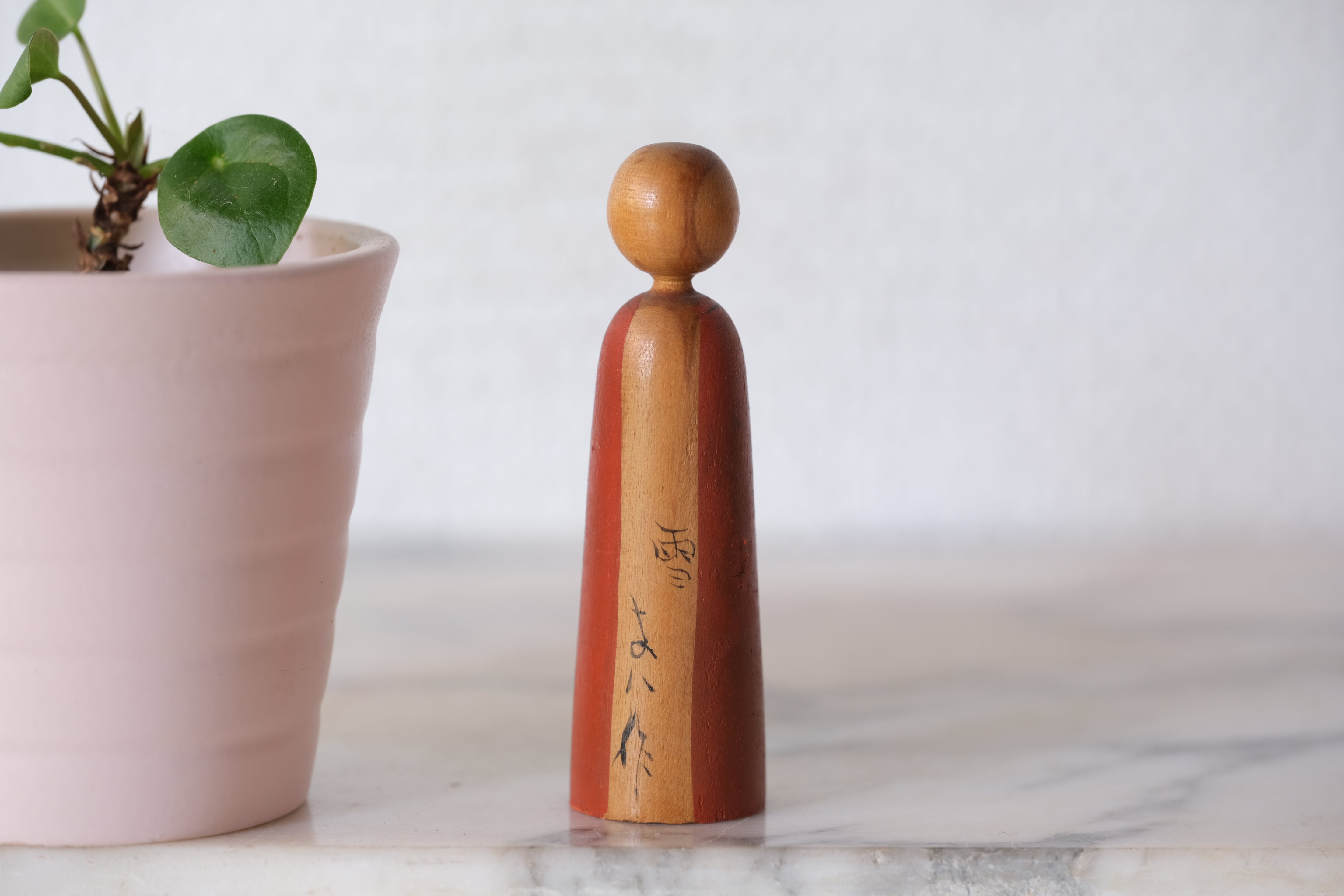 Exclusive Vintage Kijiyama Kokeshi by Takani Yohachi (1907-1994) | 7 cm