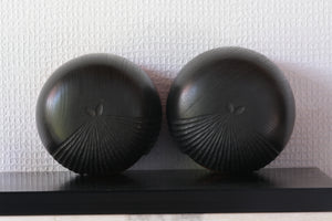 Rare Pair of Vintage Creative Kokeshi by Sanpei Yamanaka (1926-2012) | 9,5 cm and 10 cm