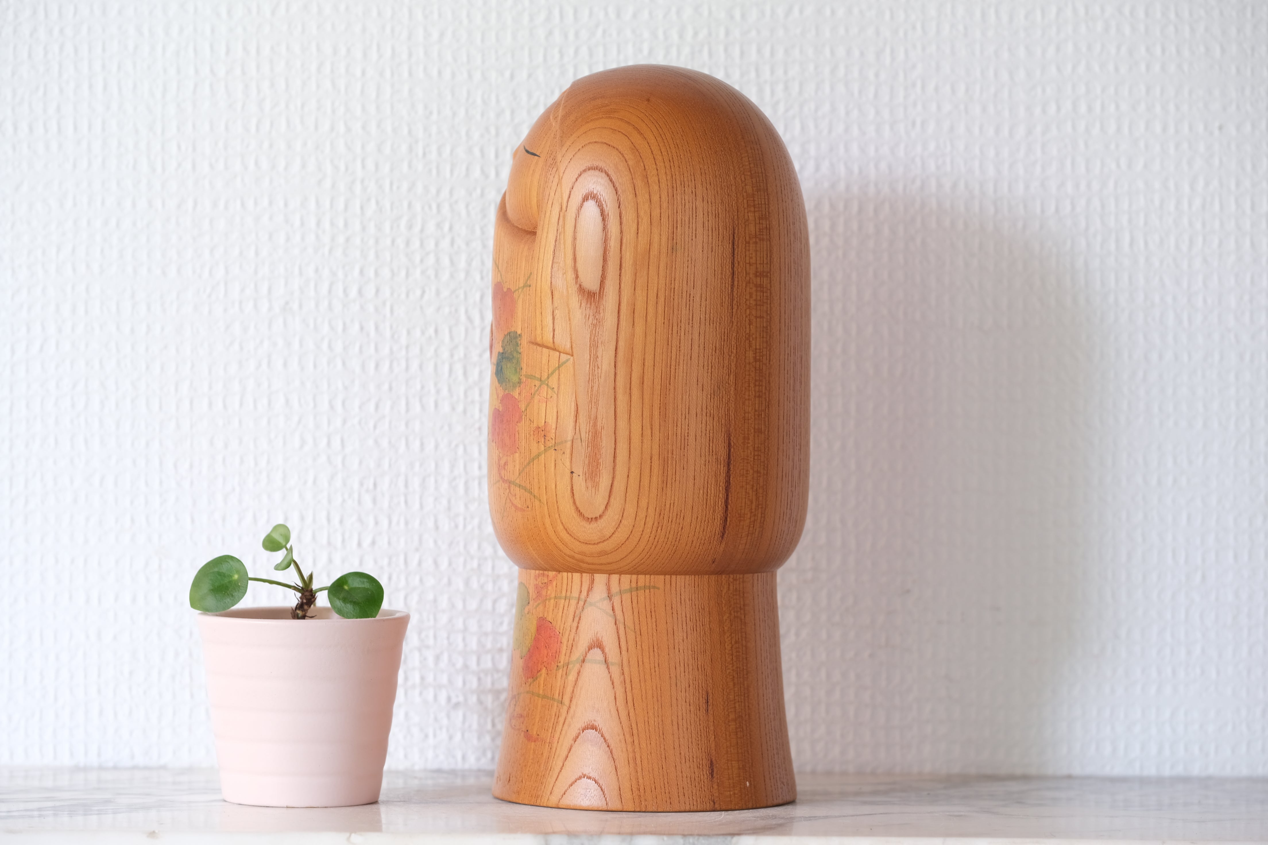 Exclusive Vintage Creative Kokeshi by Toa Sekiguchi (1942-) | Titled: 蔦 - Tsuta - Ivy | 23 cm