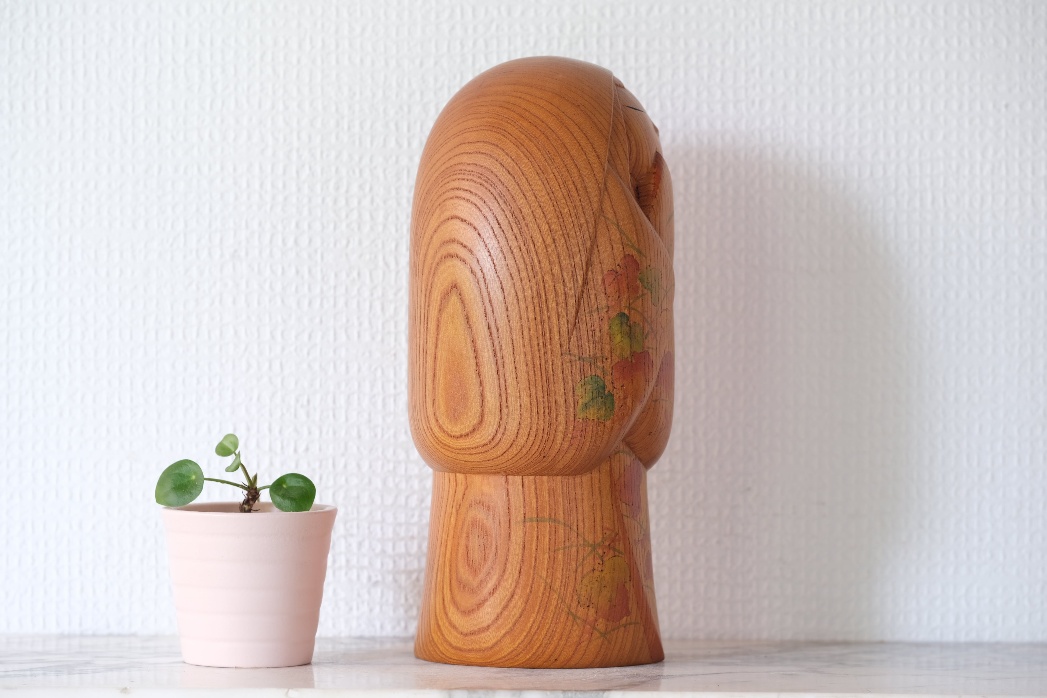 Exclusive Vintage Creative Kokeshi by Toa Sekiguchi (1942-) | Titled: 蔦 - Tsuta - Ivy | 23 cm