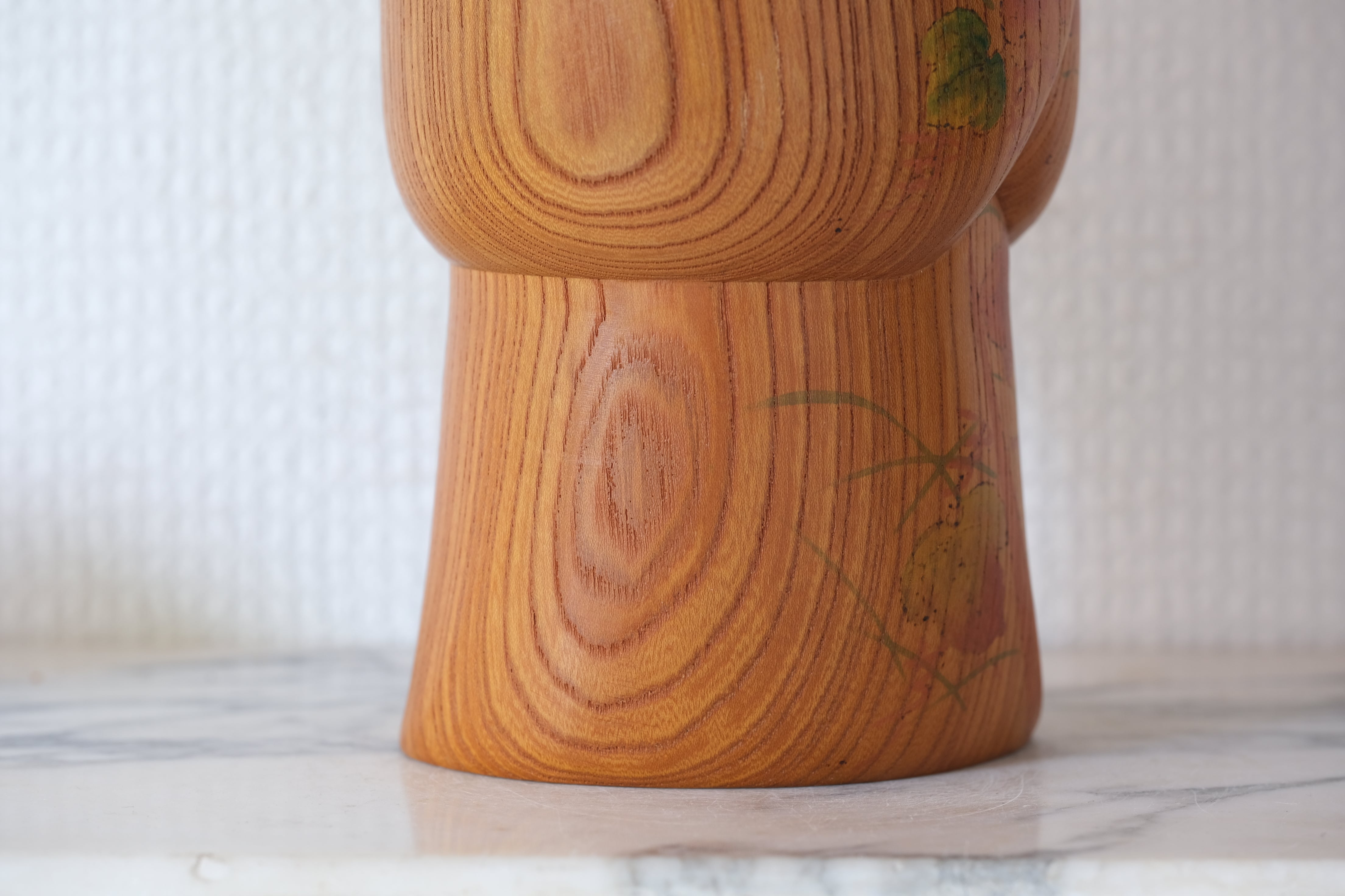 Exclusive Vintage Creative Kokeshi by Toa Sekiguchi (1942-) | Titled: 蔦 - Tsuta - Ivy | 23 cm