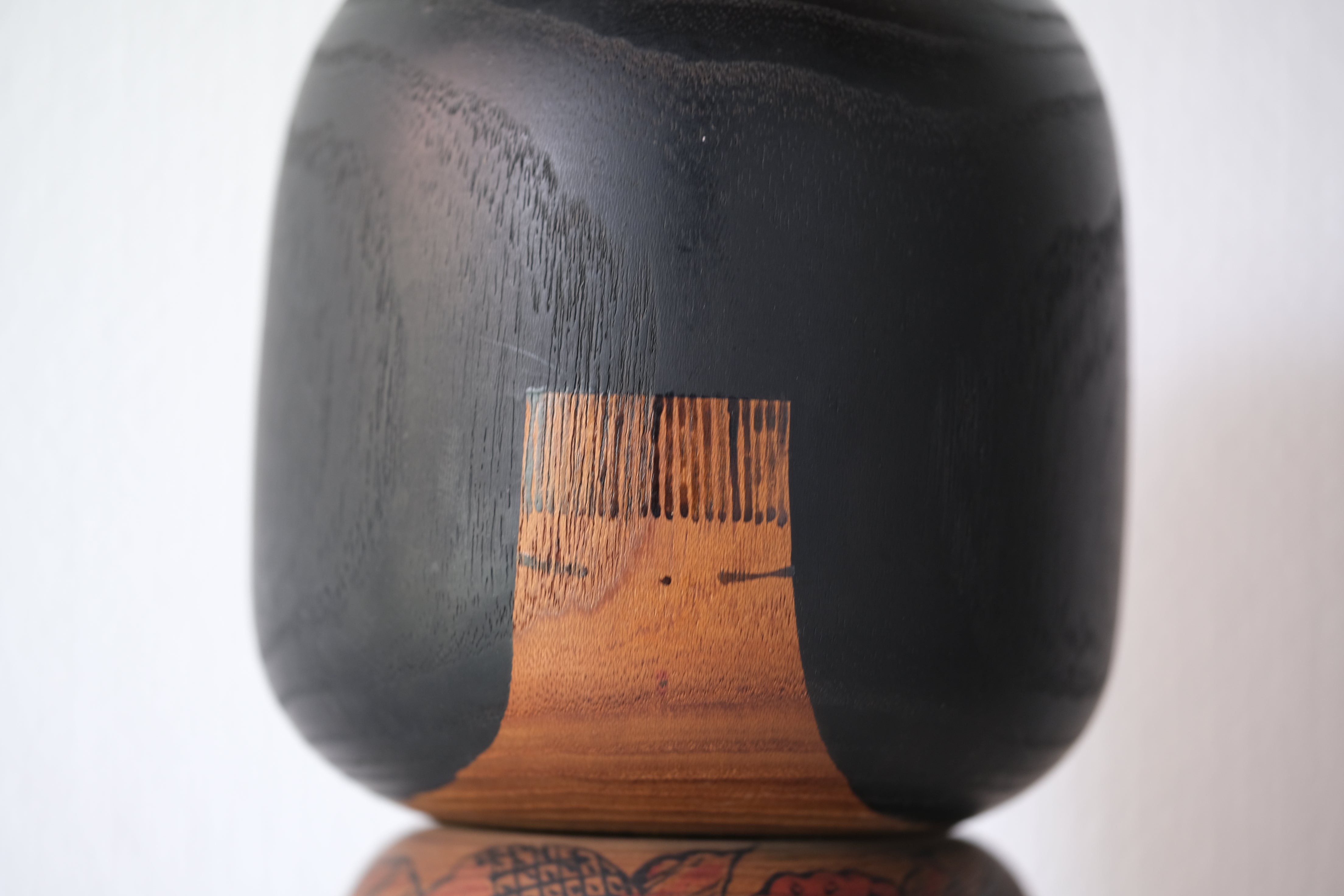 Exclusive Vintage Sosaku Kokeshi by Hideo Ishihara (1925-1999) | 20,5 cm