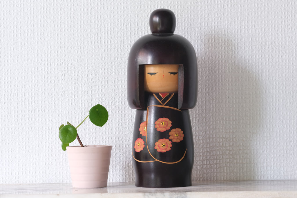 Gumma Kokeshi by Miyagawa Kunio 宮川邦夫 (1933-) | 25,5 cm