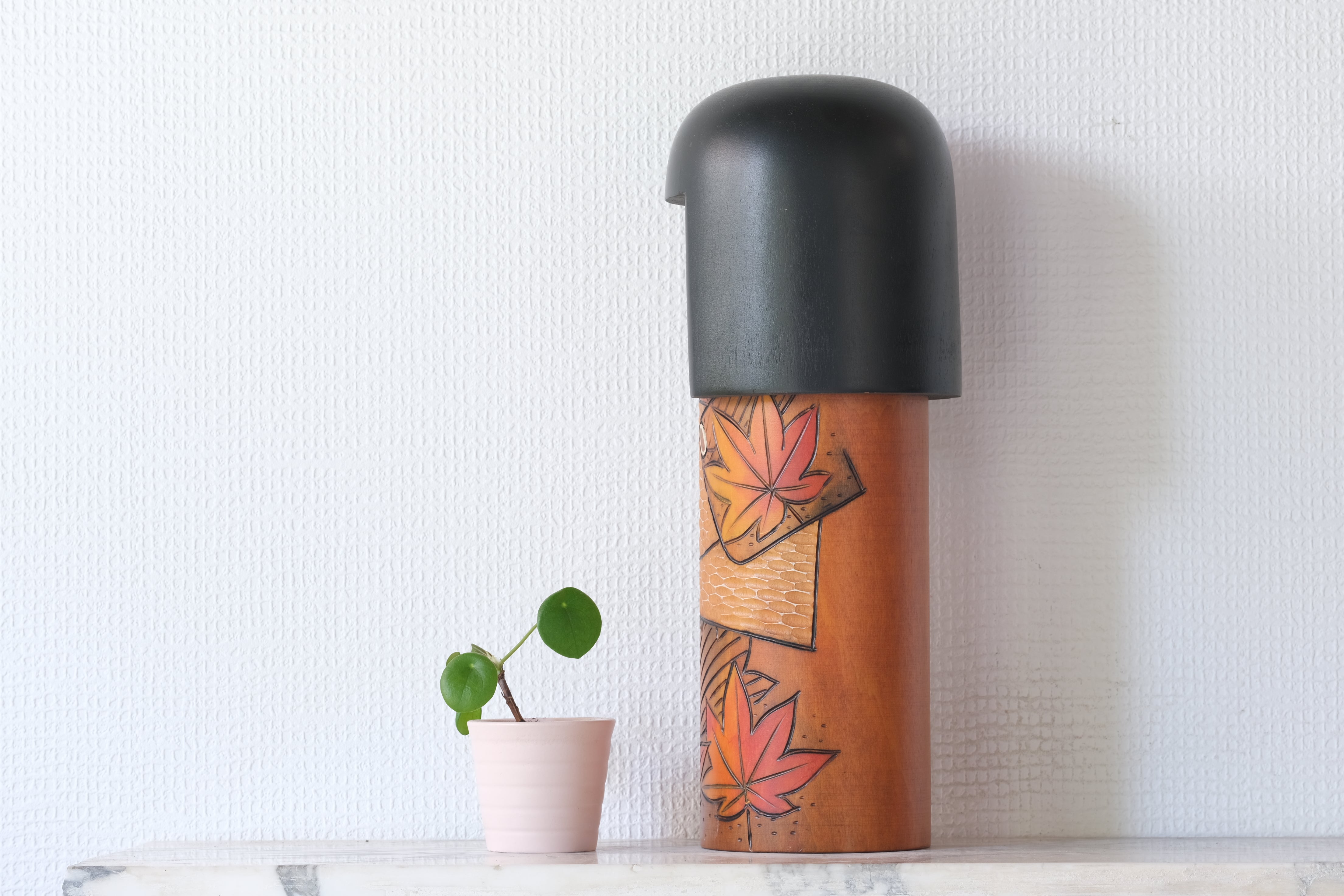Exclusive Large Vintage Gumma Kokeshi by Kisaku | 34,5 cm