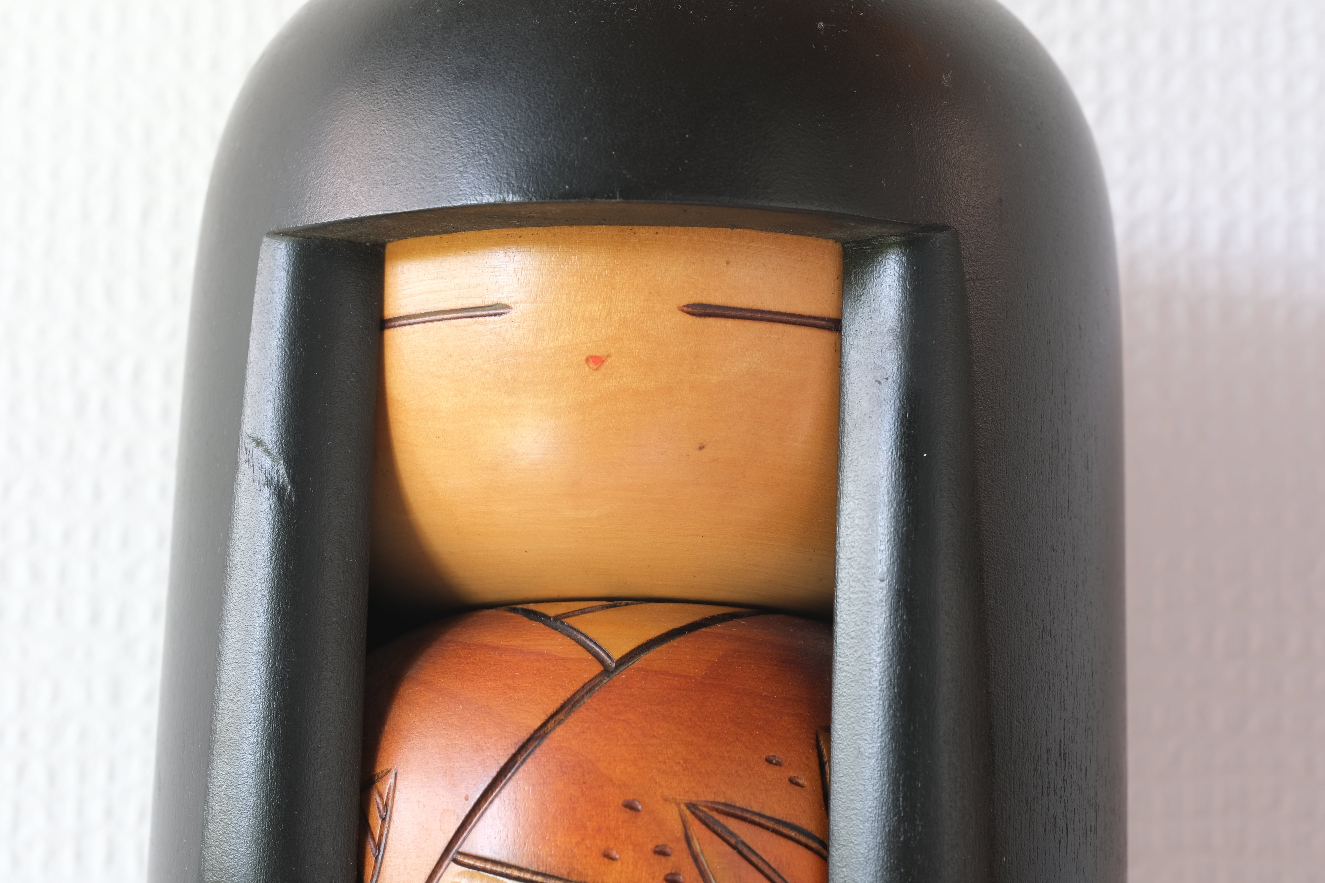 Exclusive Large Vintage Gumma Kokeshi by Kisaku | 34,5 cm