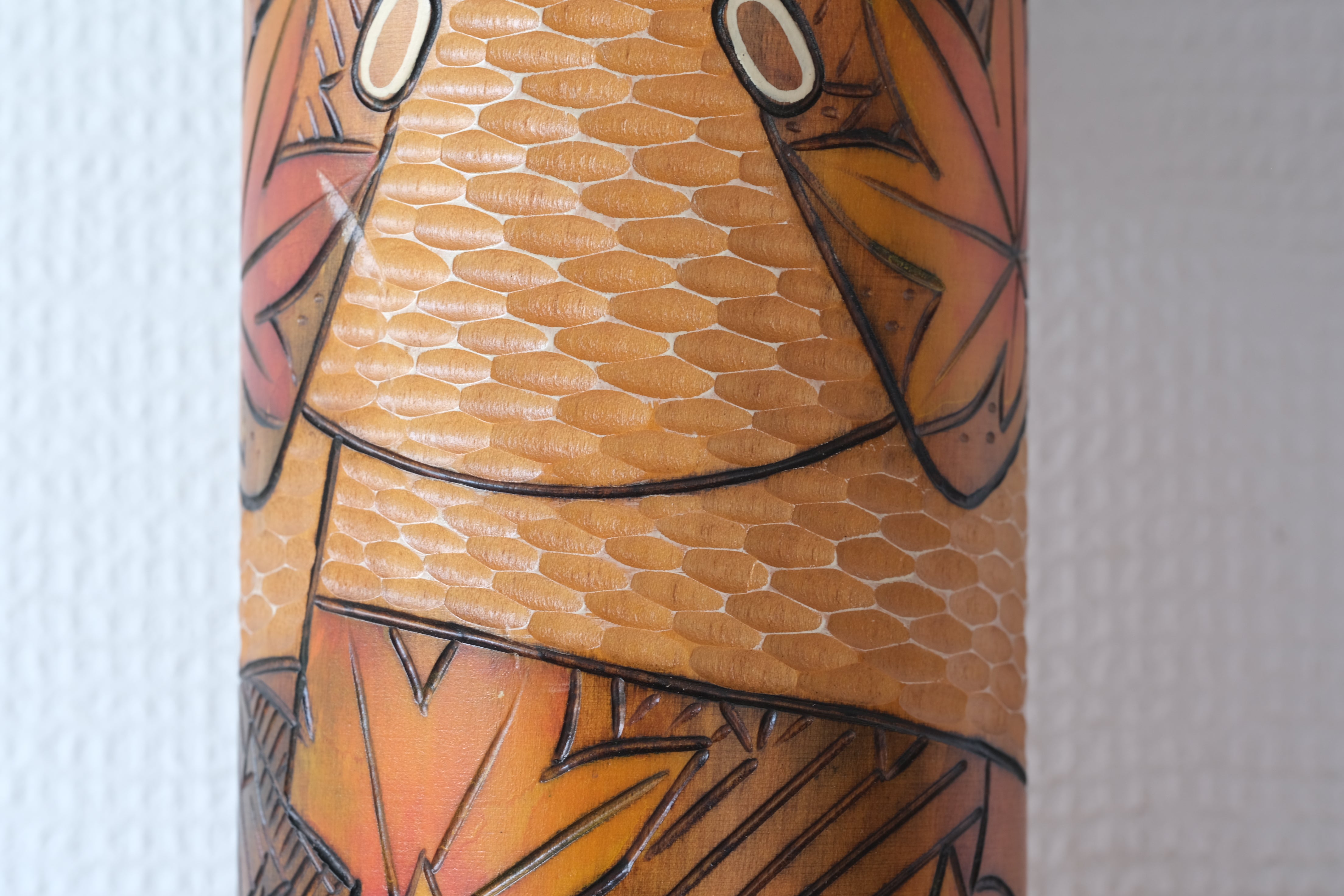 Exclusive Large Vintage Gumma Kokeshi by Kisaku | 34,5 cm
