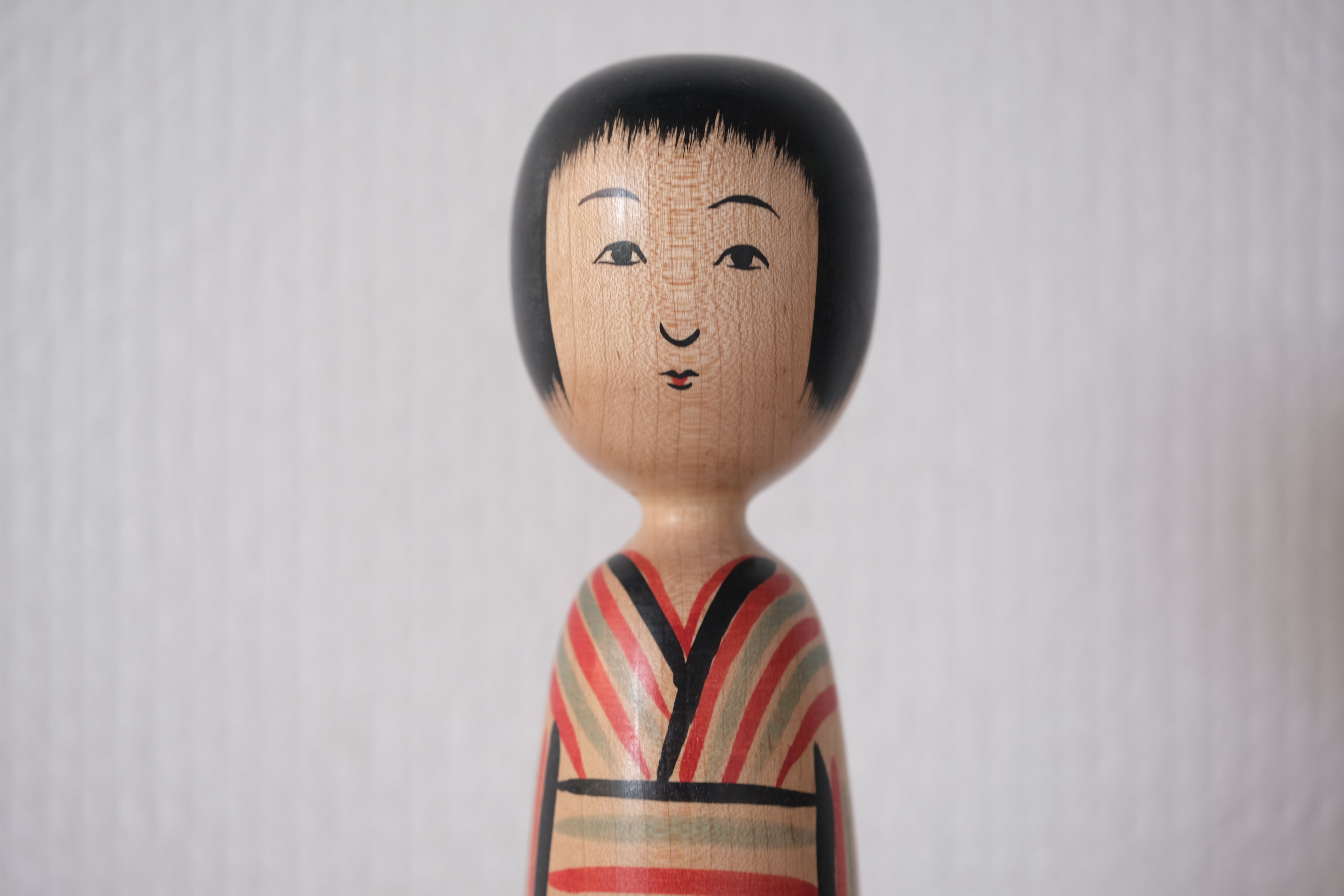 Vintage Kijiyama Kokeshi by Yuji Takahashi (1934-) | 18 cm