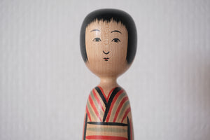 Vintage Kijiyama Kokeshi by Yuji Takahashi (1934-) | 18 cm