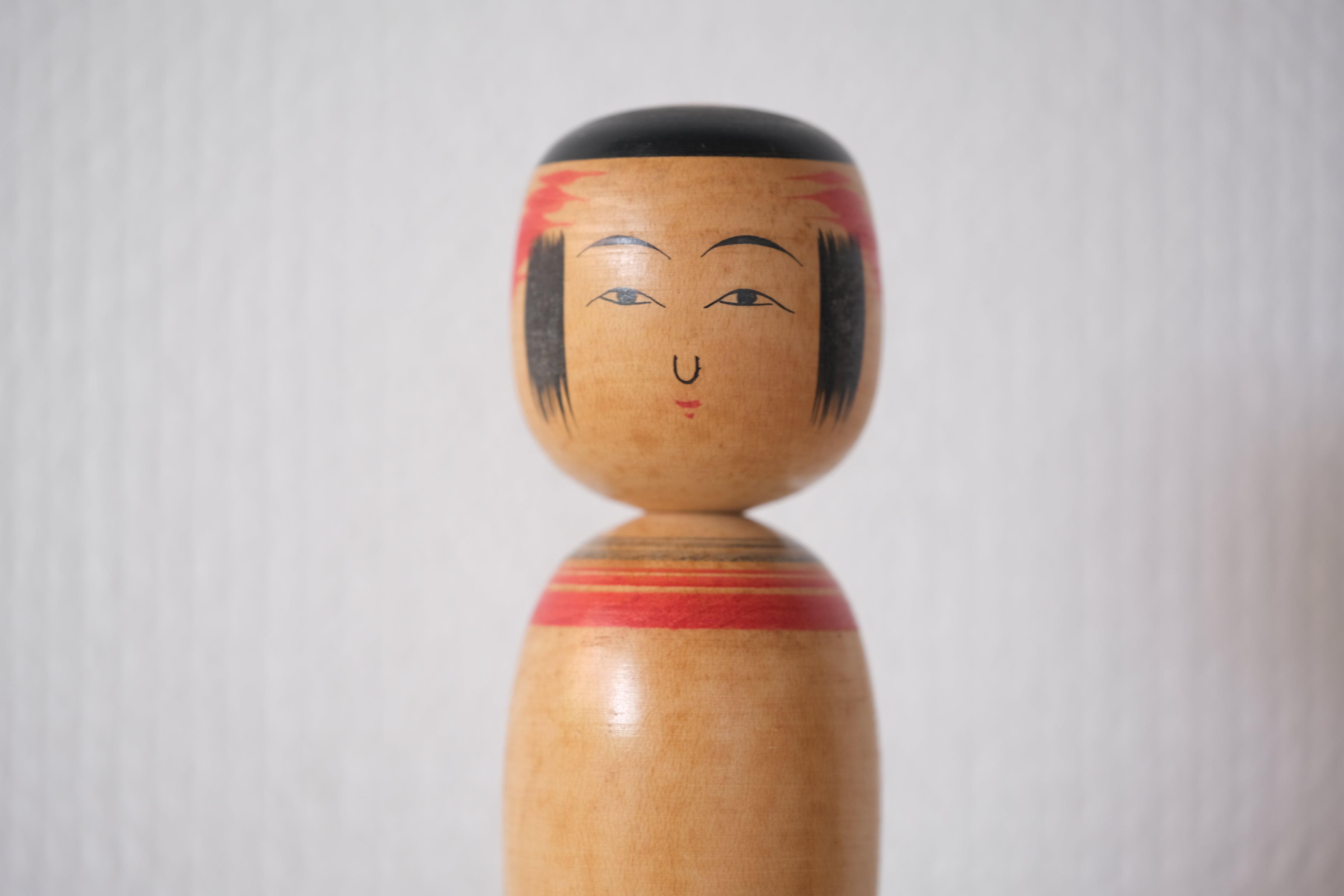 Vintage Nanbu Kokeshi | Dated: 1980 | 18 cm