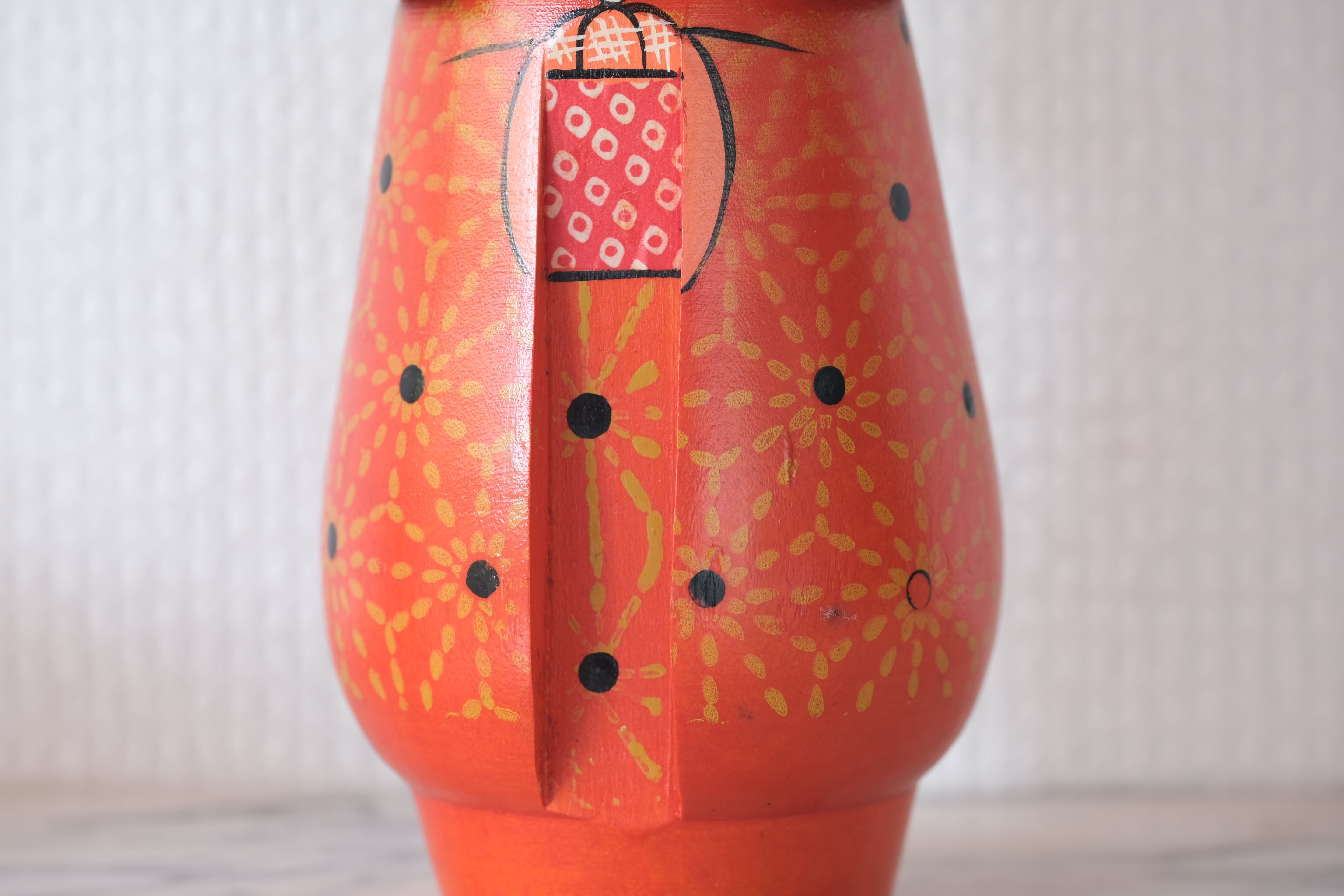 Vintage Gumma Kokeshi By Kazuo Takamizawa 高見沢一夫 (1927-) | 21 cm